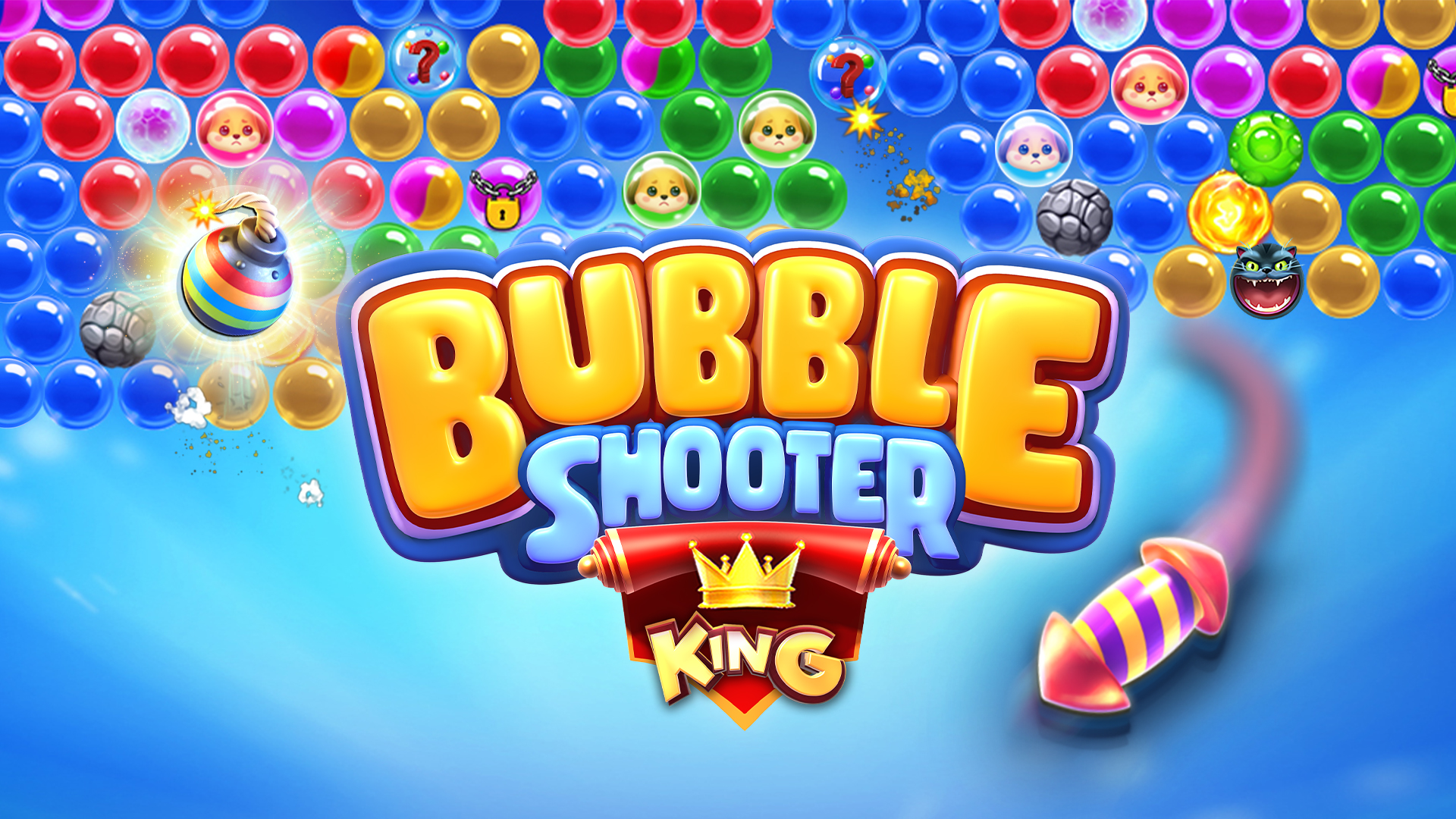 اسکرین شات 1 بازی Bubble Shooter King