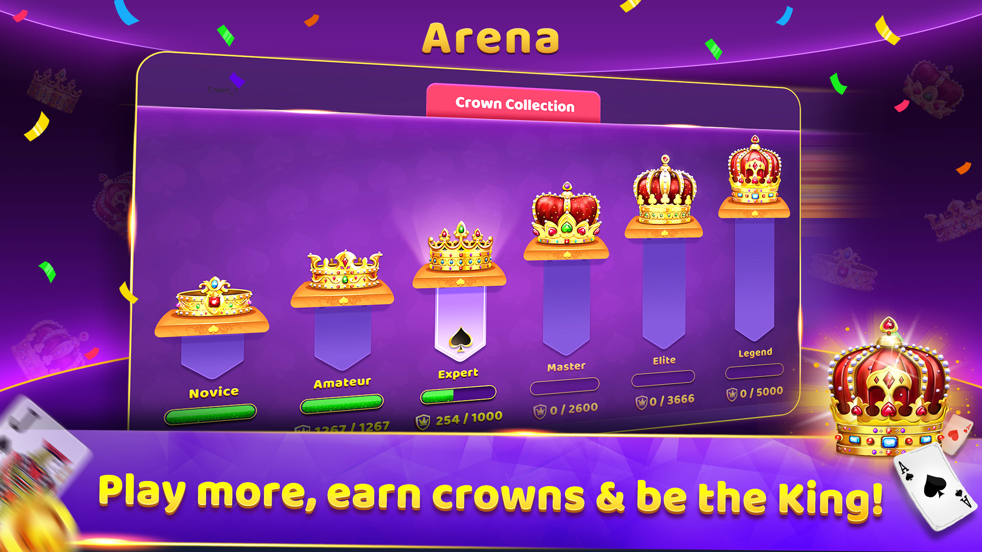 اسکرین شات 5 بازی Callbreak King™ - Spade Game