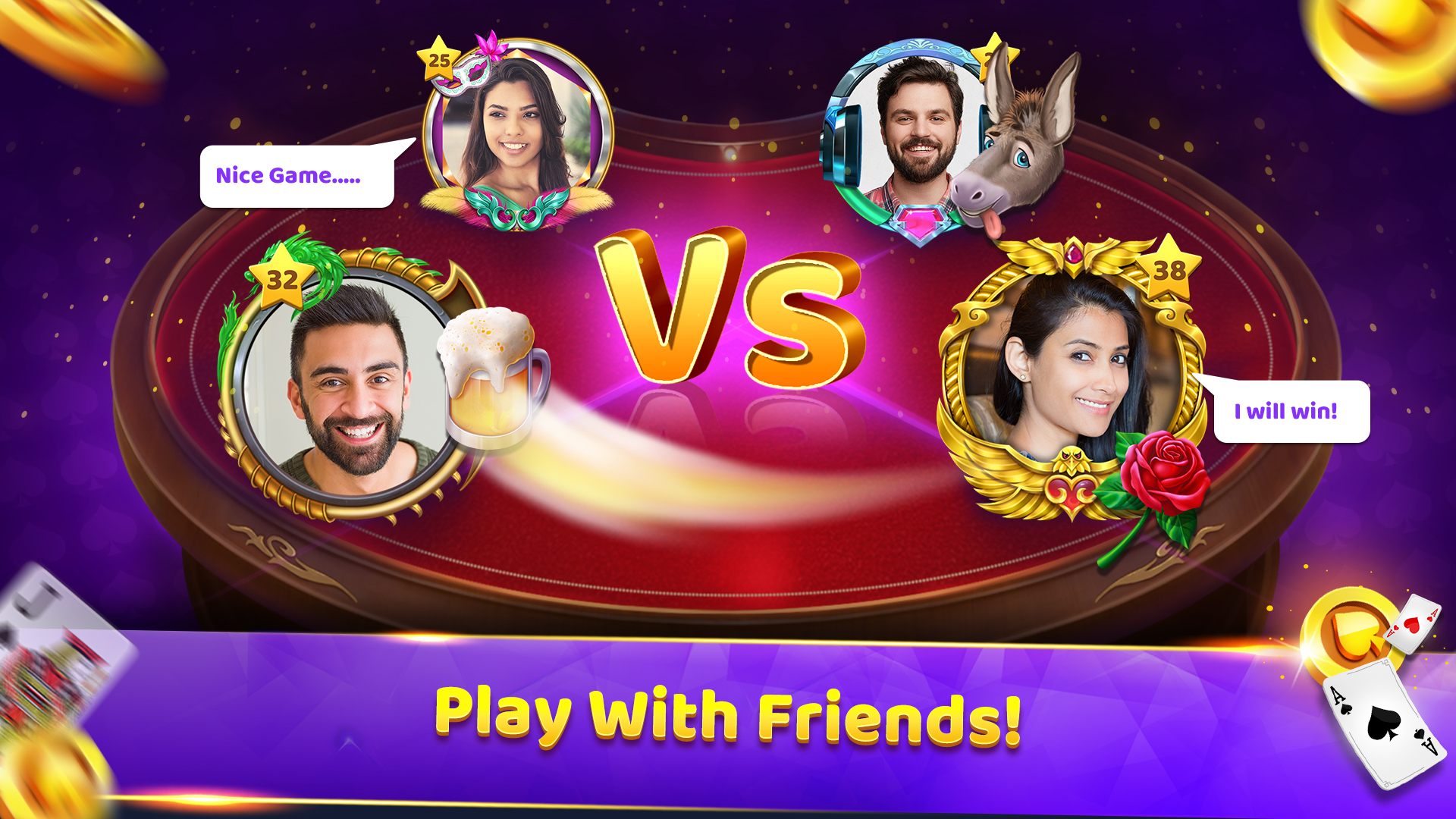 اسکرین شات 3 بازی Callbreak King™ - Spade Game