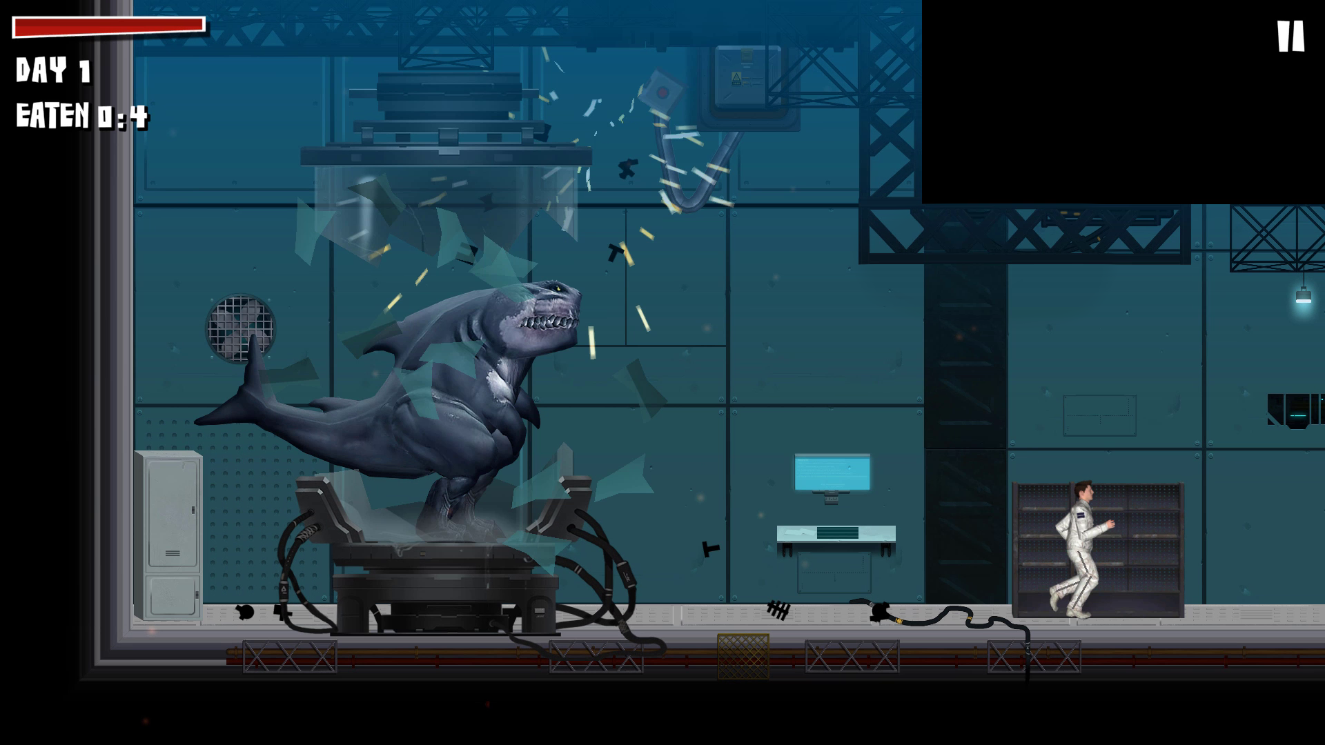 اسکرین شات 1 بازی Sharkosaurus Rampage