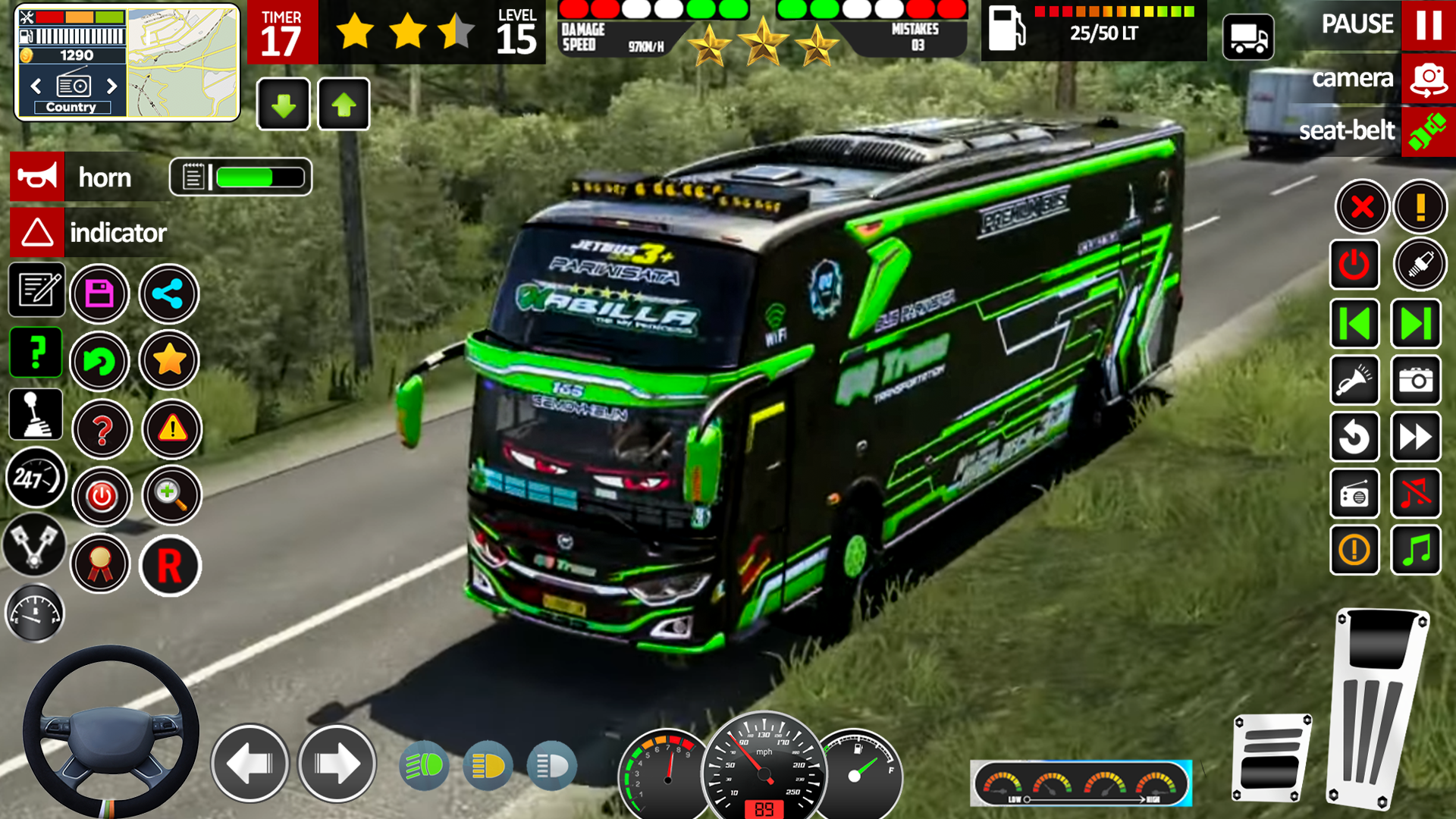اسکرین شات 4 بازی Bus Games: Real Bus Simulator