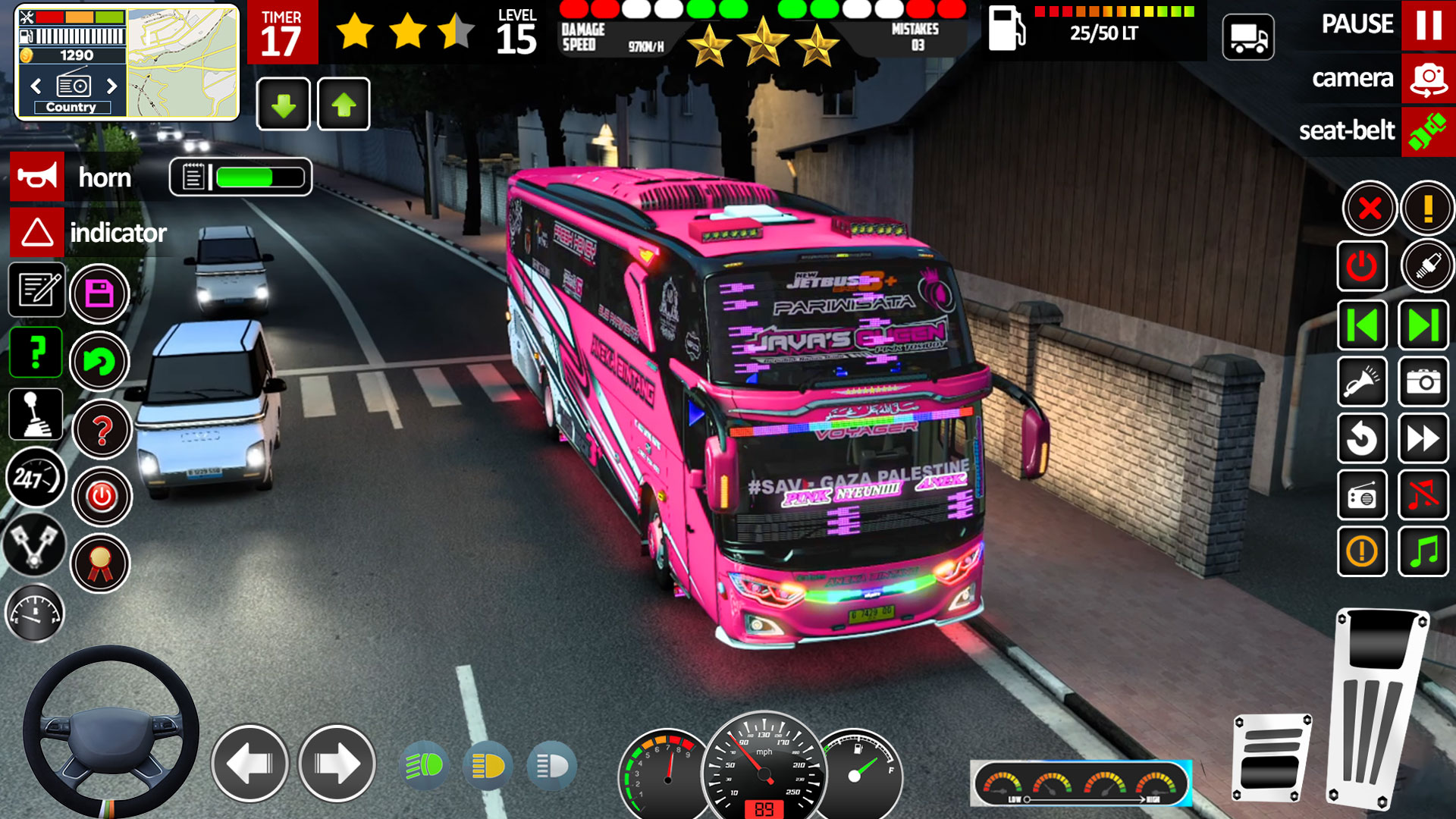 اسکرین شات 2 بازی Bus Games: Real Bus Simulator
