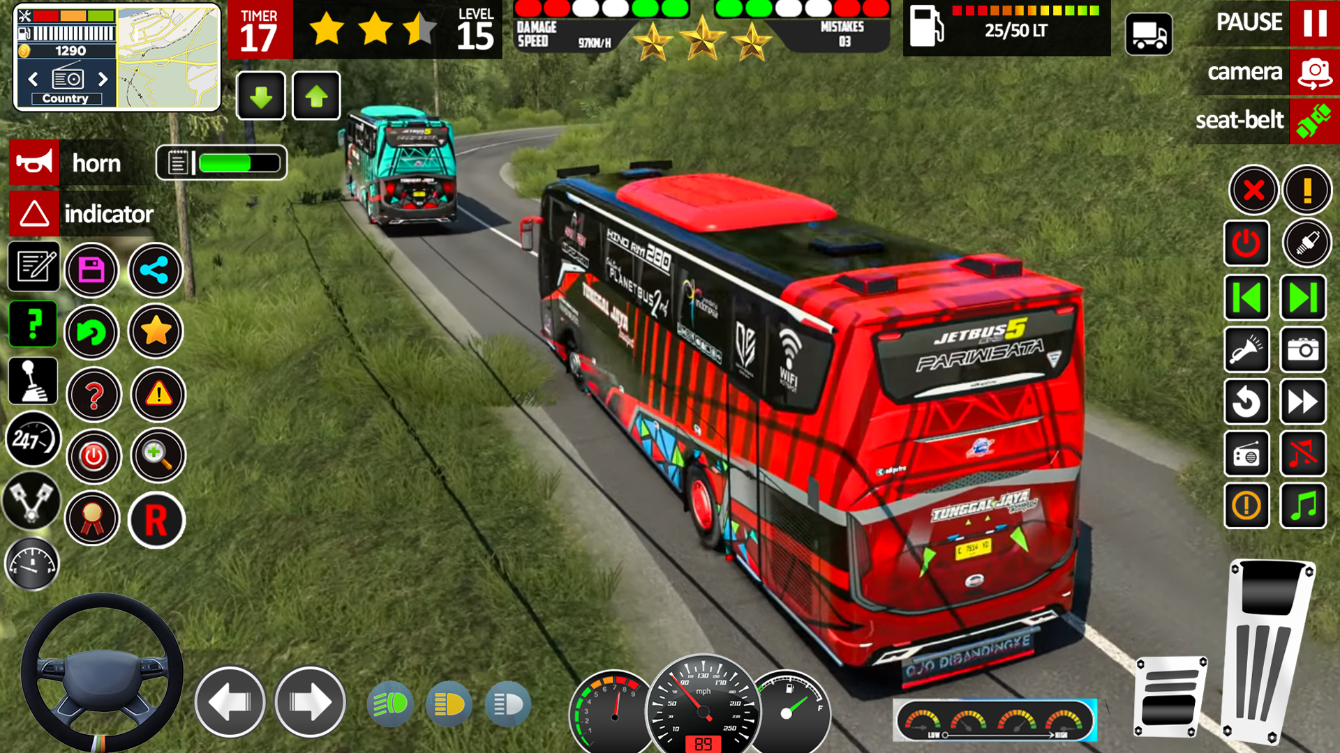 اسکرین شات 6 بازی Bus Games: Real Bus Simulator