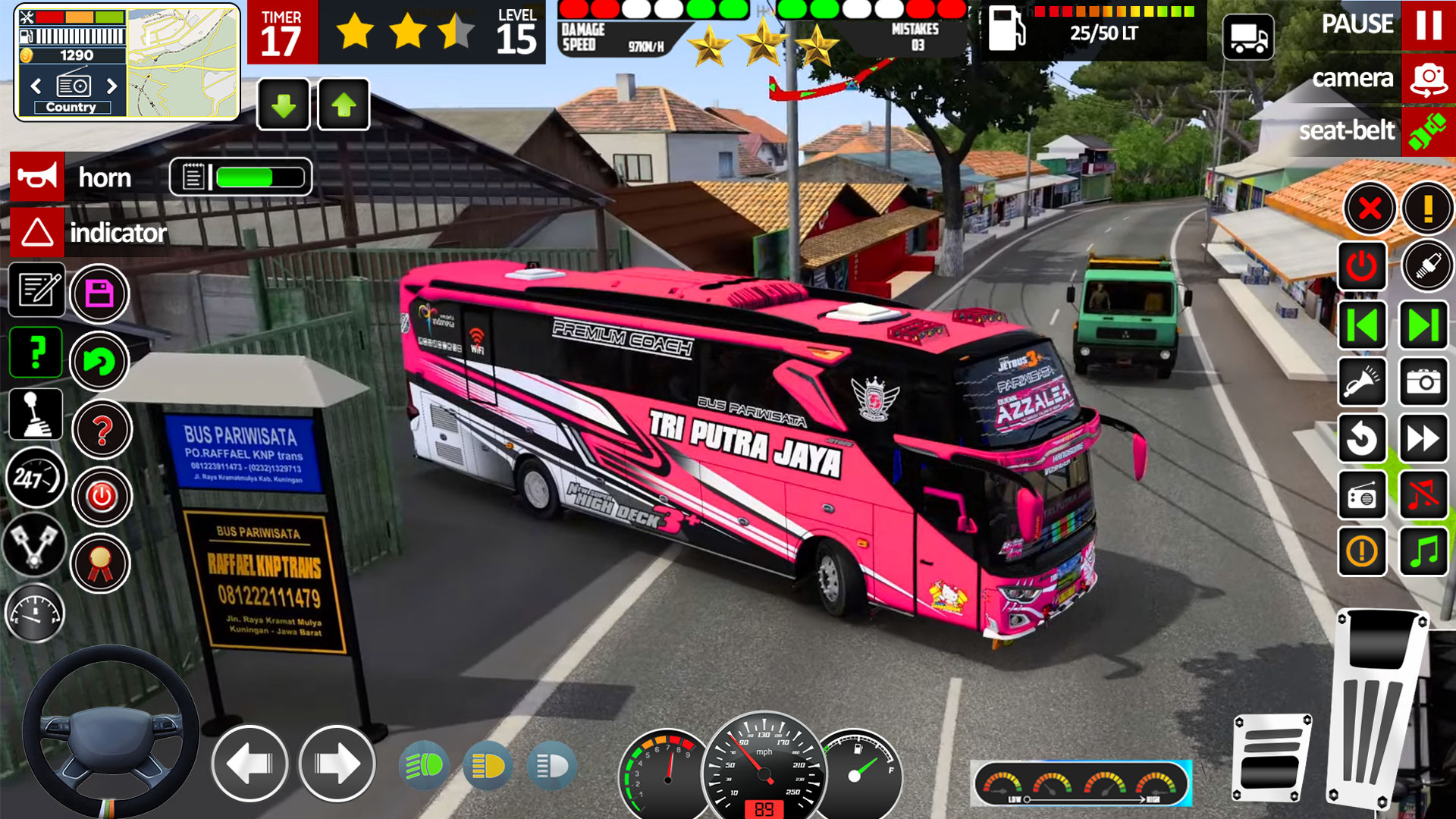 اسکرین شات 4 بازی Bus Games: Real Bus Simulator