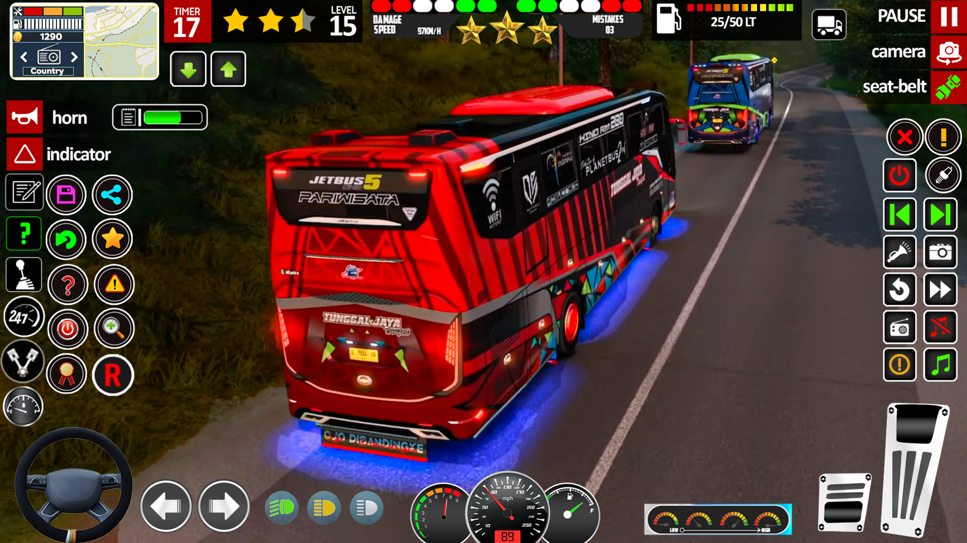 اسکرین شات 1 بازی Bus Games: Real Bus Simulator