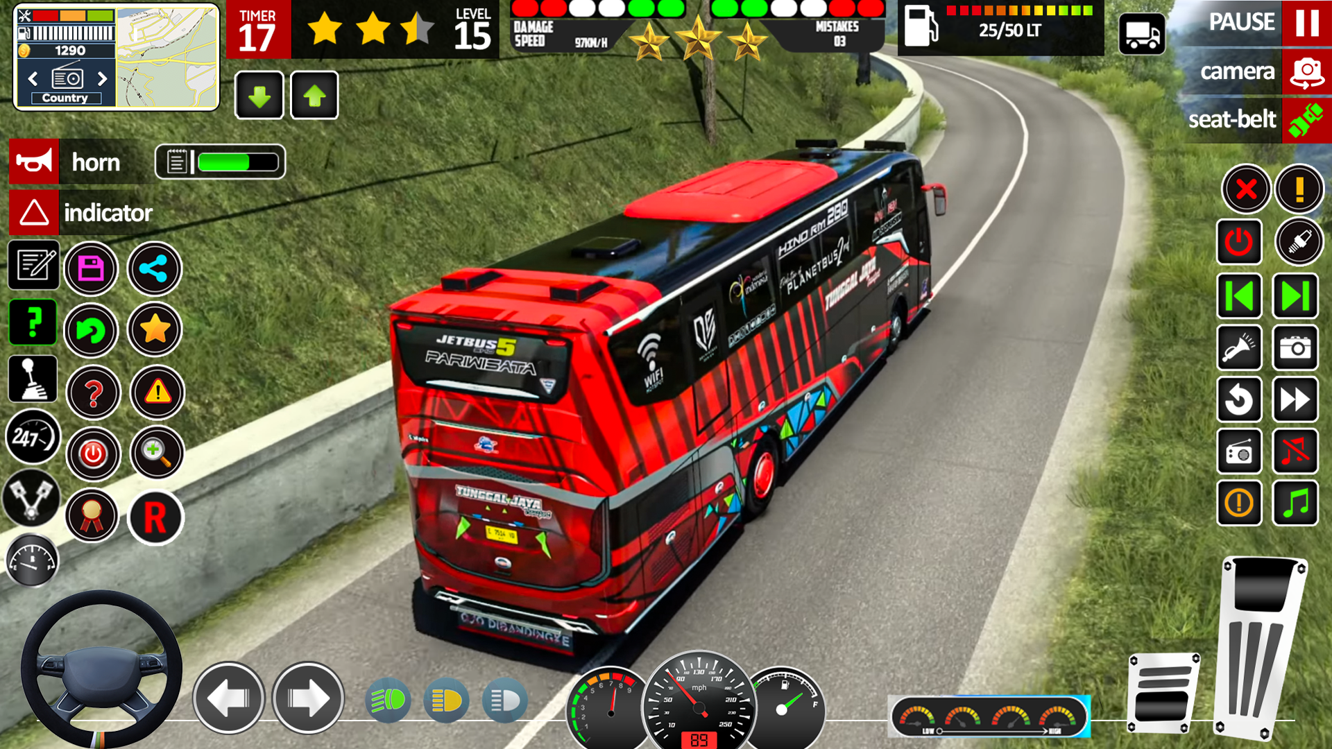 اسکرین شات 3 بازی Bus Games: Real Bus Simulator