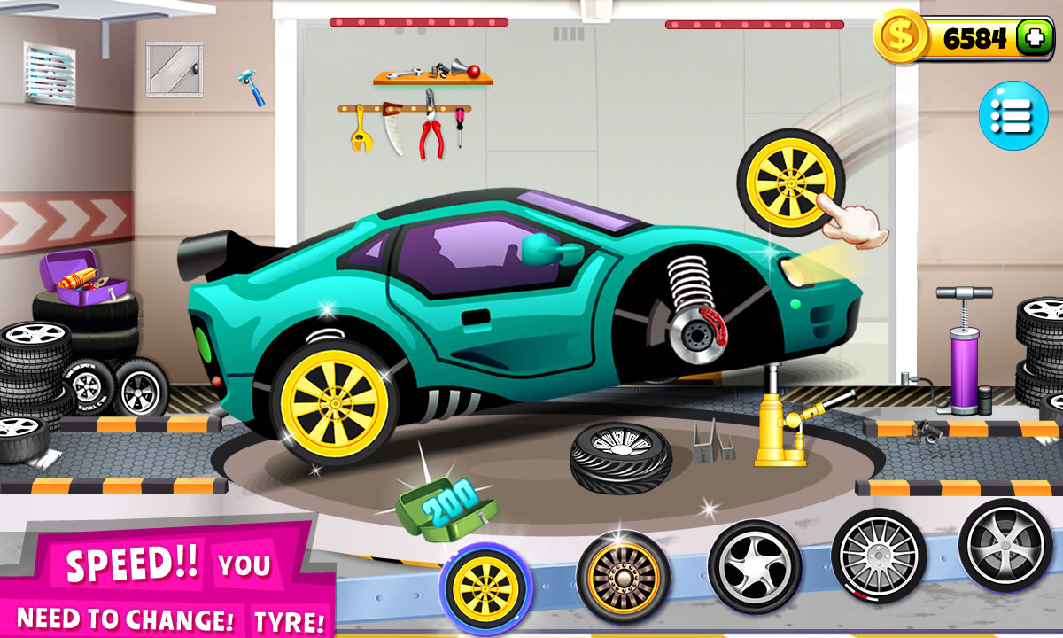 اسکرین شات 4 بازی Car Mechanic - Car Wash Games