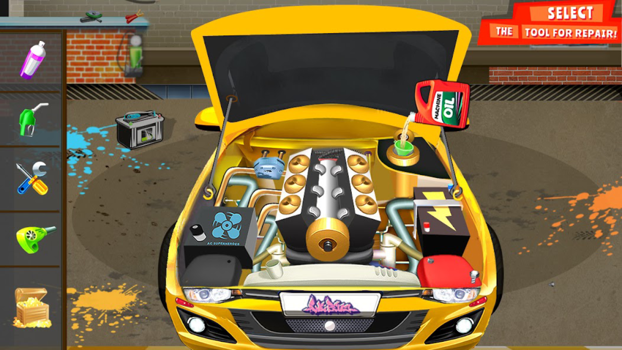 اسکرین شات 2 بازی Car Mechanic - Car Wash Games