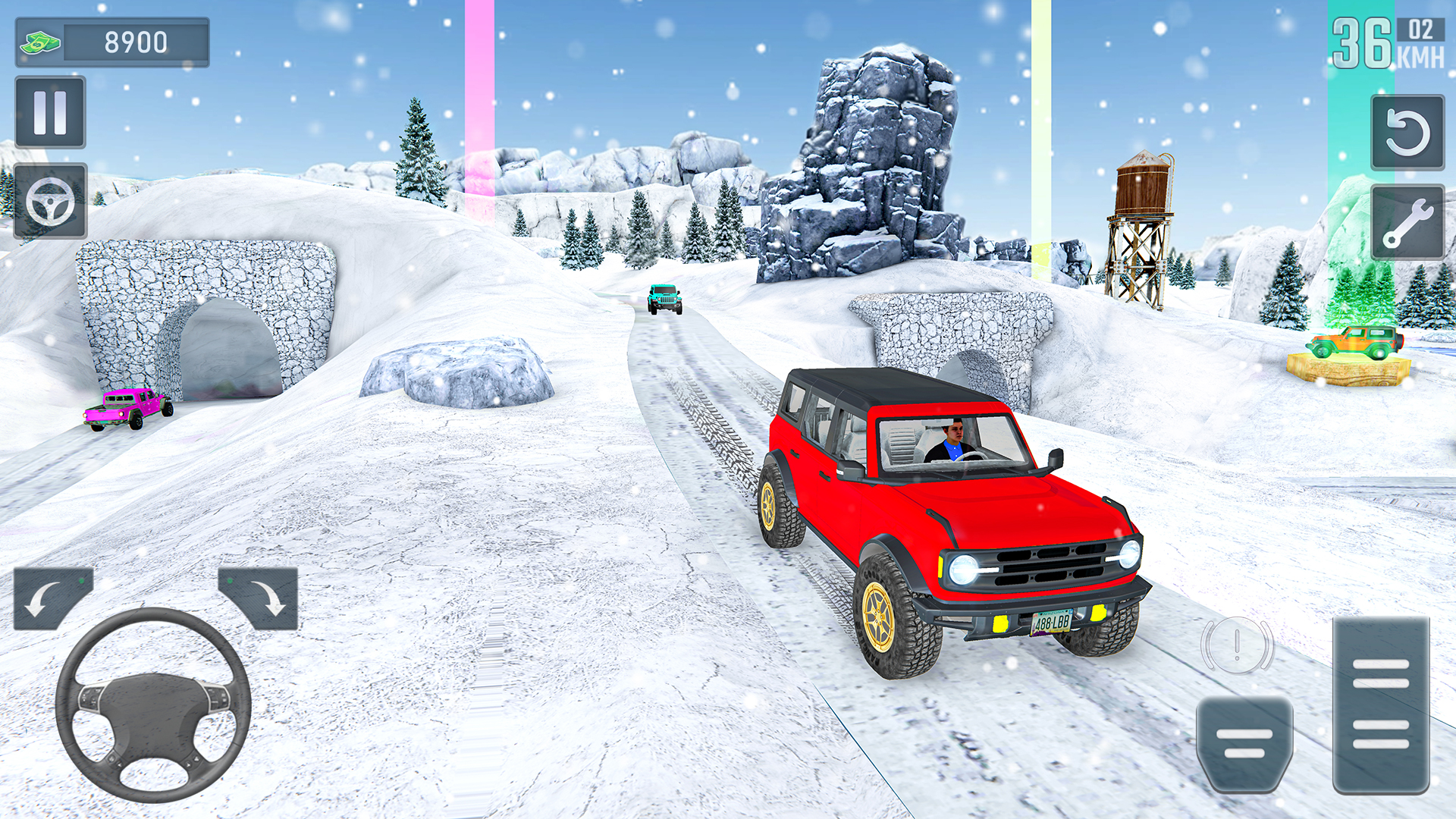 اسکرین شات 2 بازی MudRider: Offroad Jeep Driving