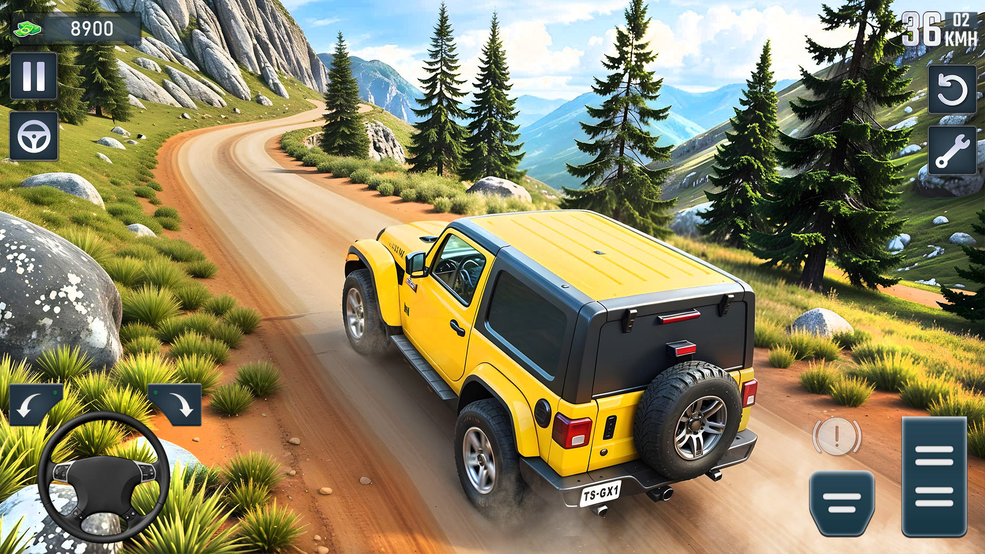 اسکرین شات 4 بازی MudRider: Offroad Jeep Driving