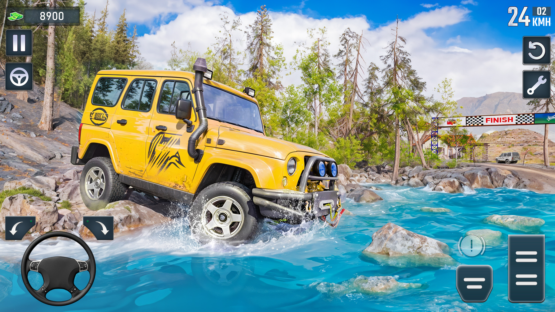 اسکرین شات 6 بازی MudRider: Offroad Jeep Driving