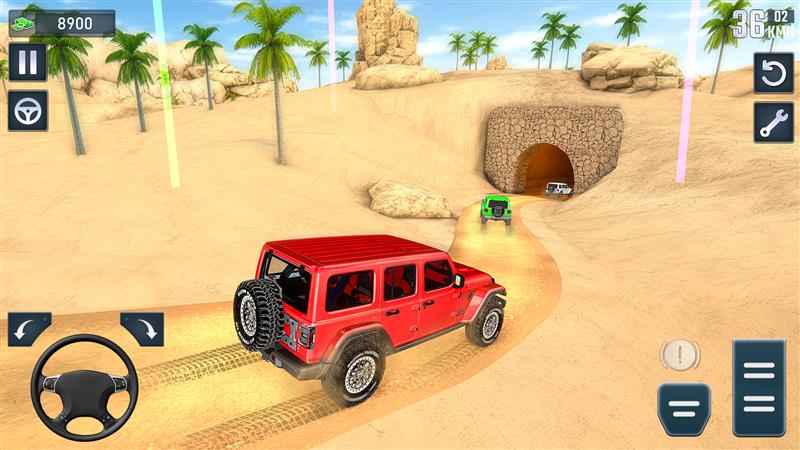 اسکرین شات 1 بازی MudRider: Offroad Jeep Driving