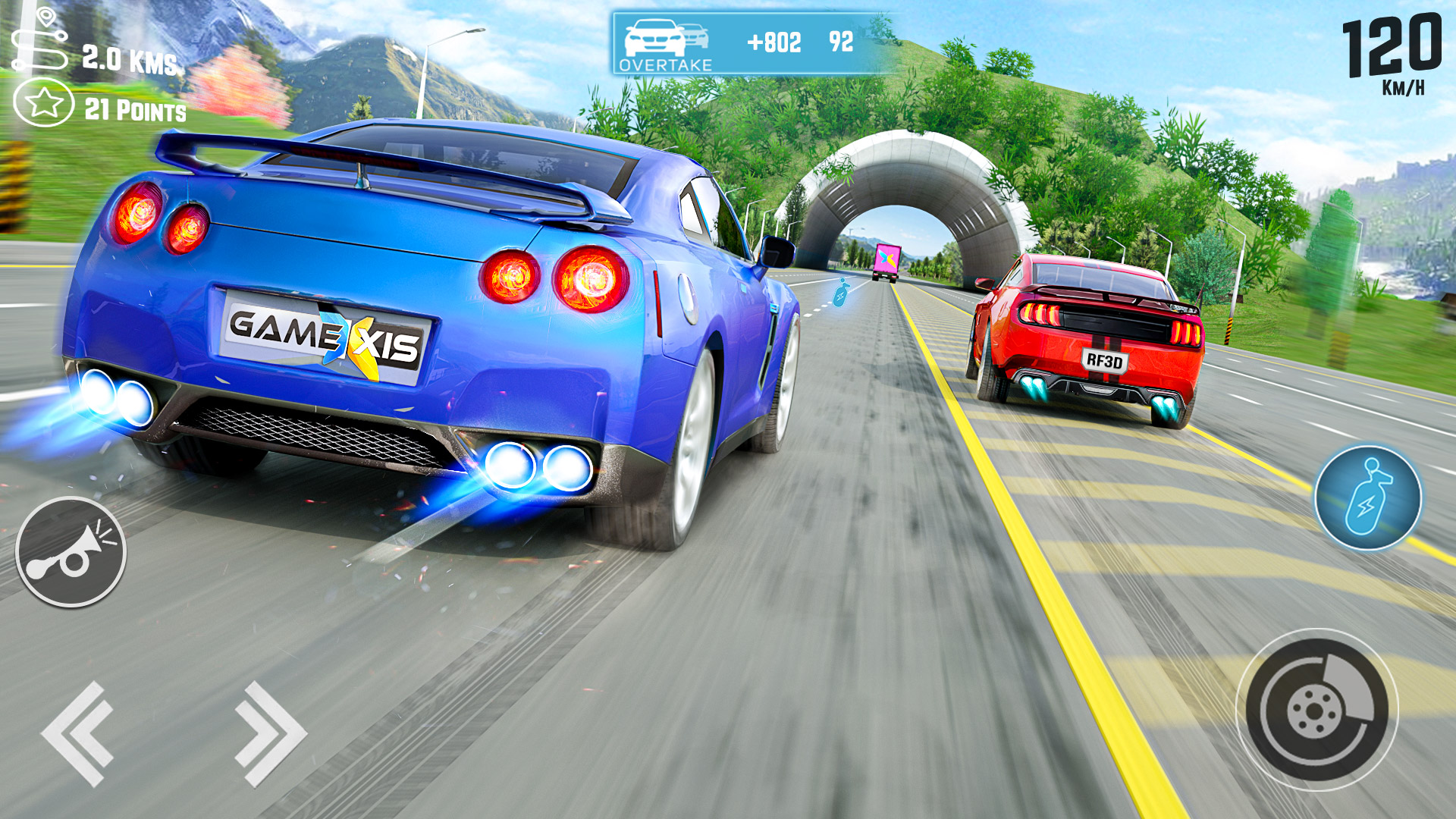 اسکرین شات 5 بازی Real Highway Car Racing Game