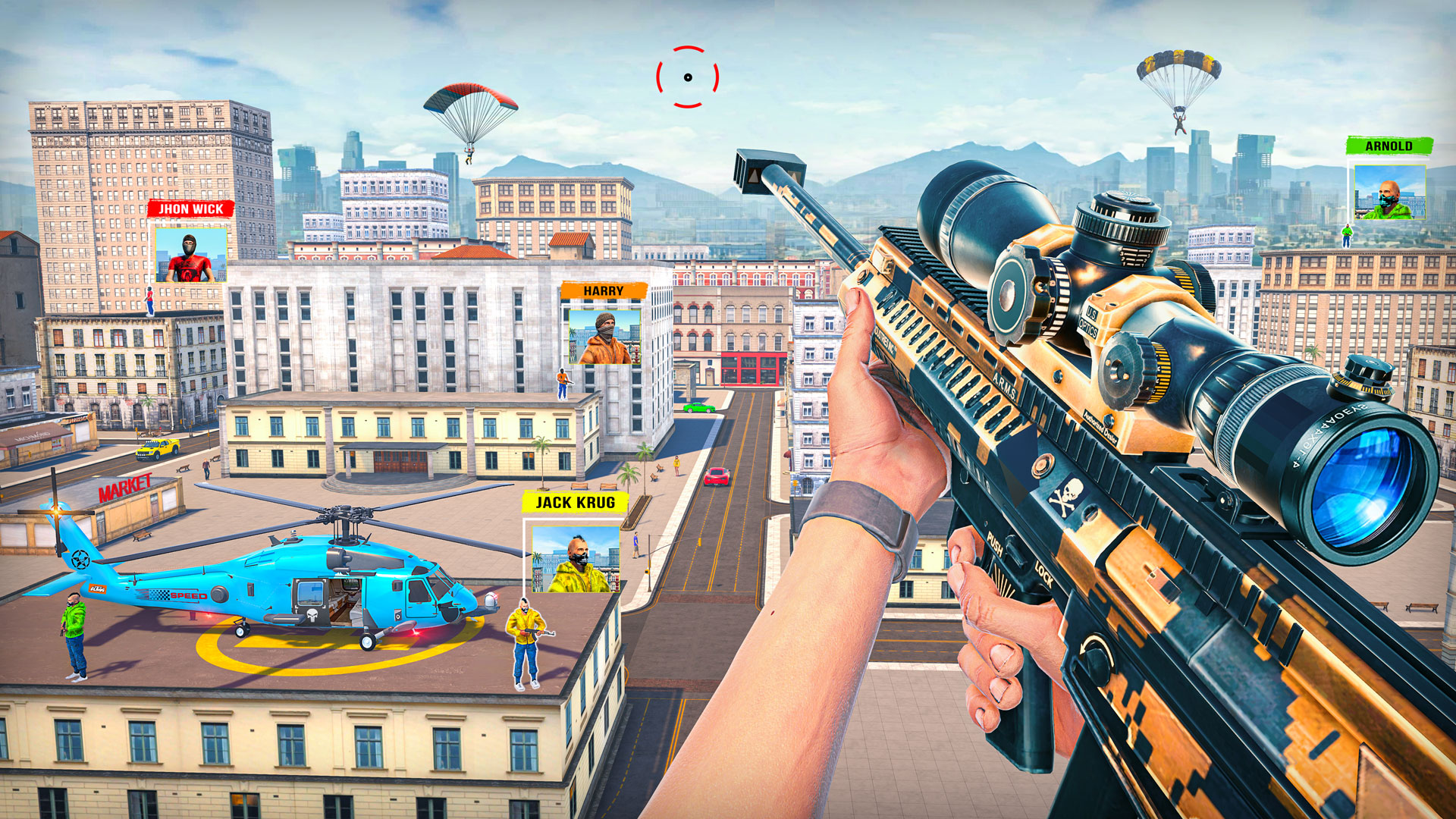 اسکرین شات 1 بازی Legend Sniper Shooting Game 3D
