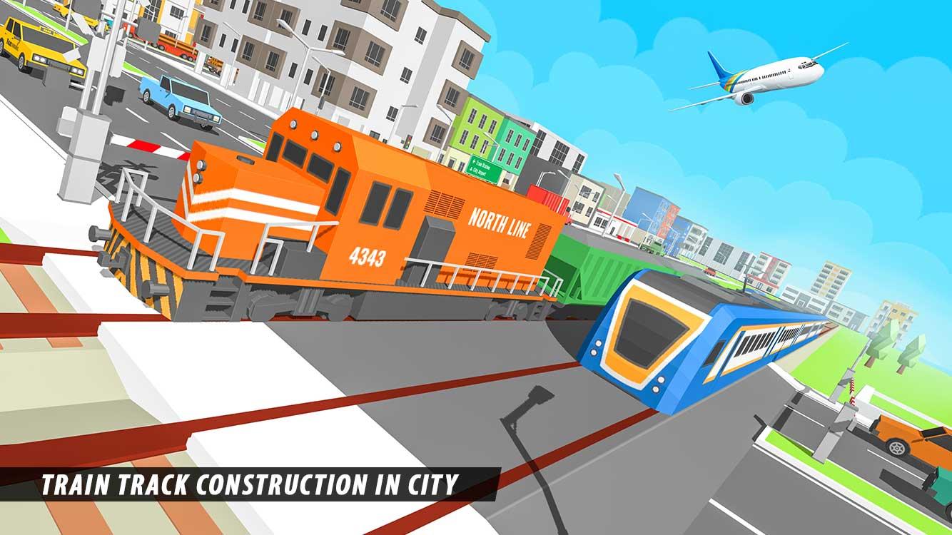 اسکرین شات 1 بازی Train Rail Road Construction