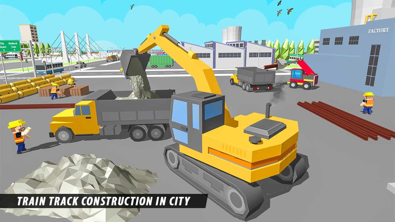 اسکرین شات 4 بازی Train Rail Road Construction