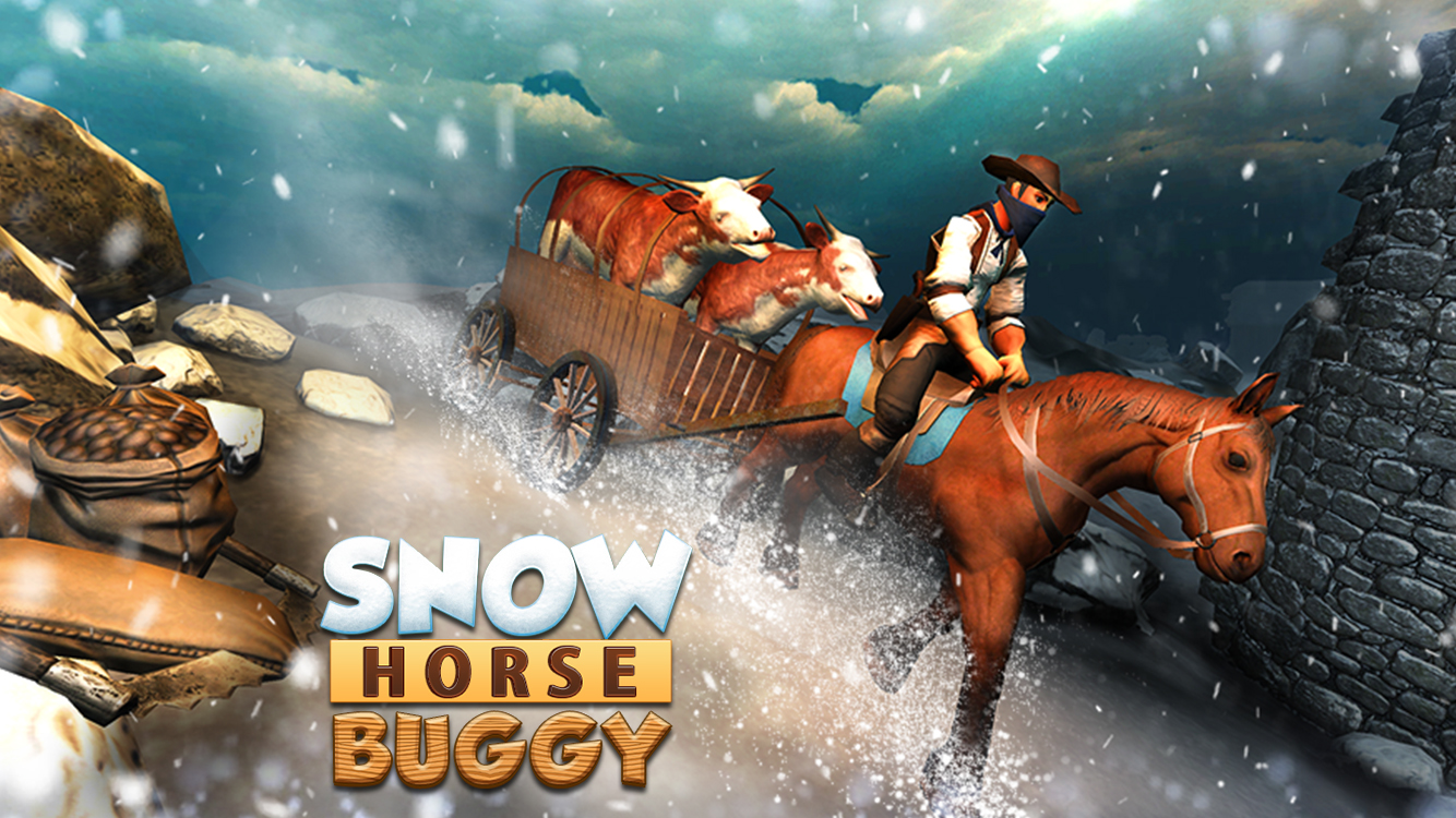 اسکرین شات 5 بازی Snow Taxi Horse Transport Sim