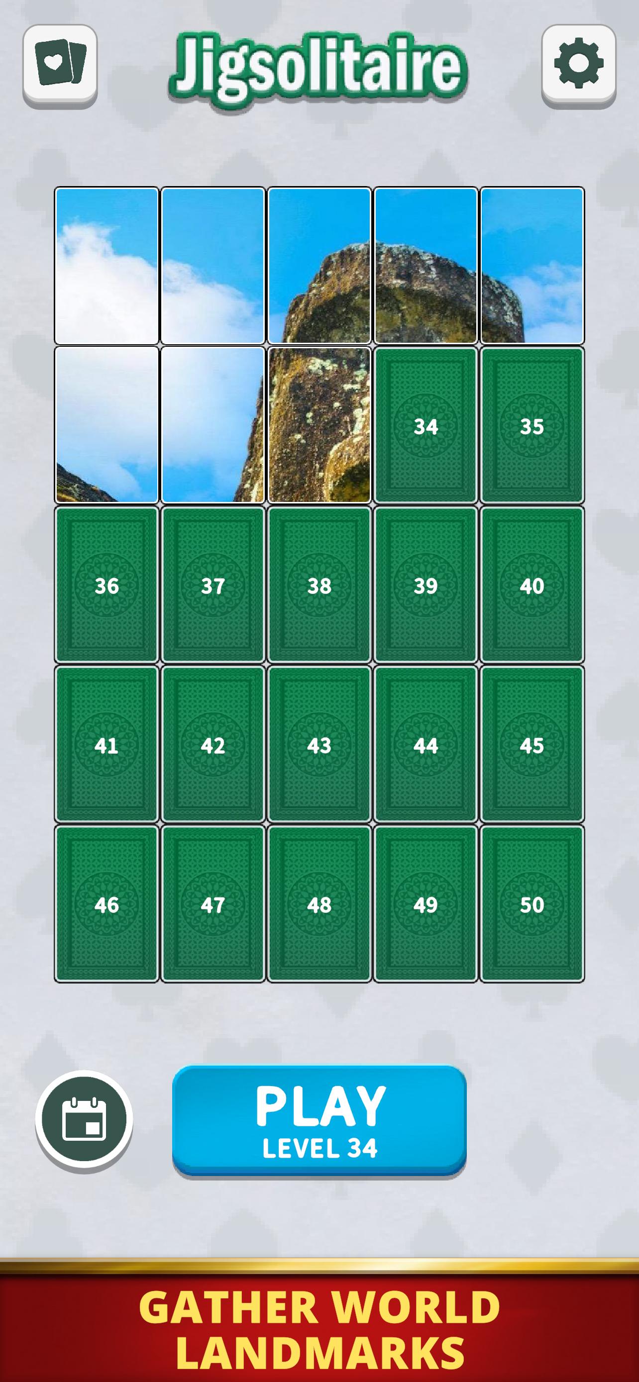 اسکرین شات 3 بازی Jigsolitaire