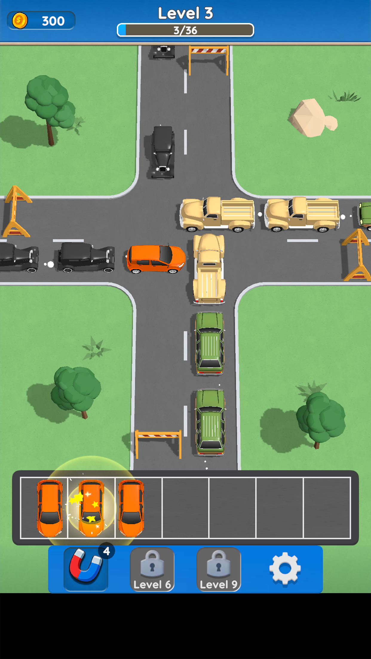 اسکرین شات 3 بازی Triple Traffic Match