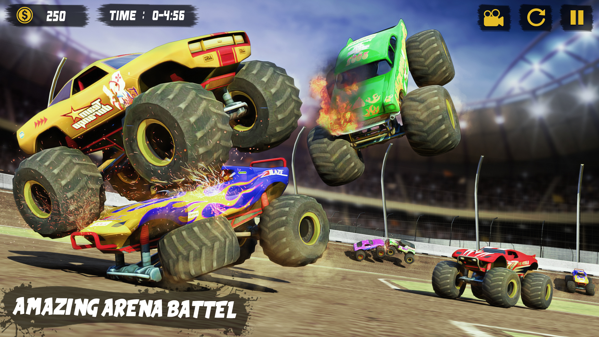 اسکرین شات 4 بازی Demolition Derby Truck Games