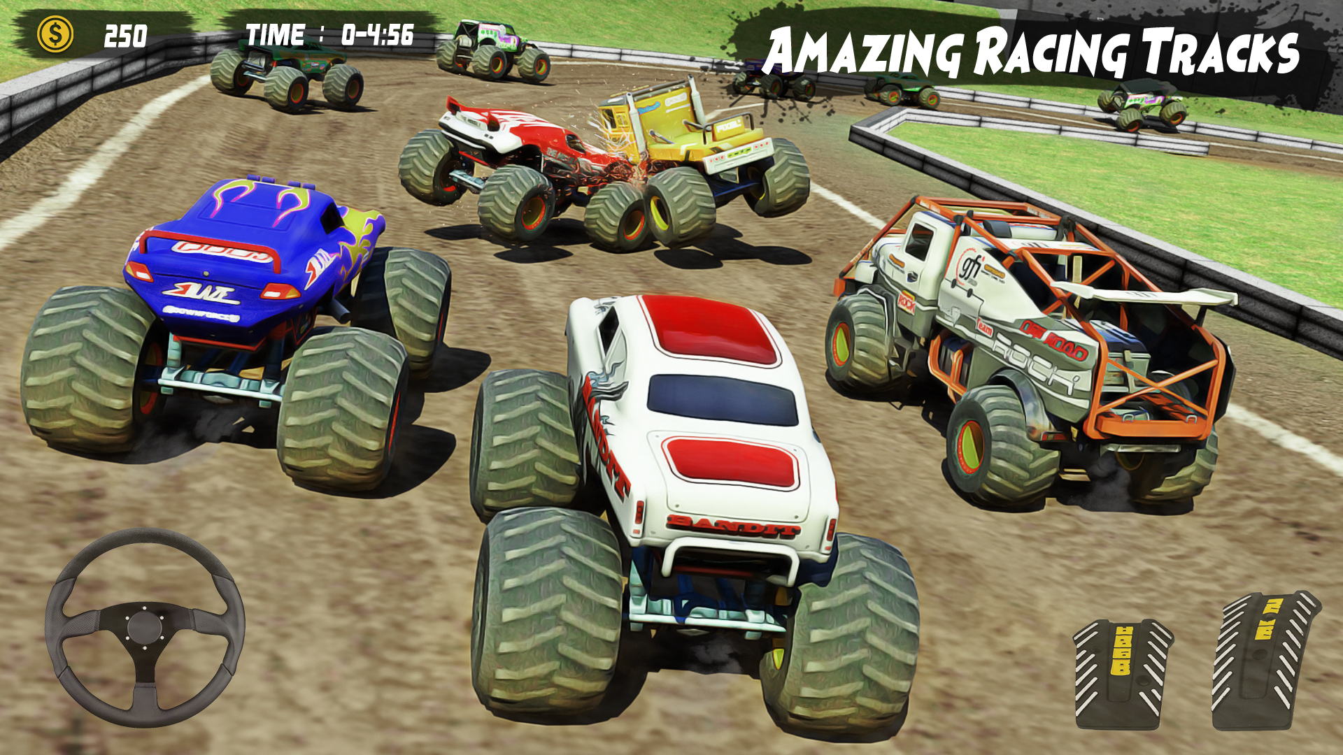 اسکرین شات 2 بازی Demolition Derby Truck Games