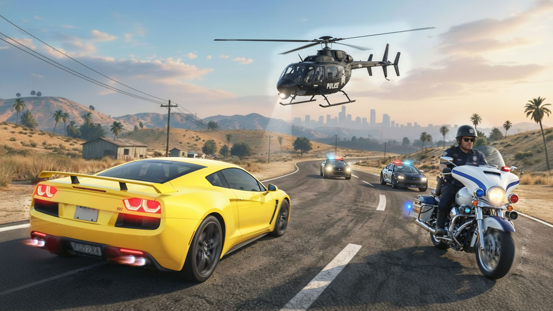 اسکرین شات 3 بازی NYPD Police Car Driving Games