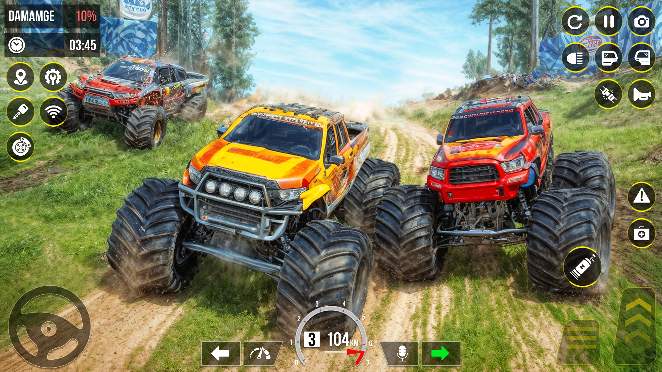 اسکرین شات 1 بازی Offroad Mud Truck Driving 3D