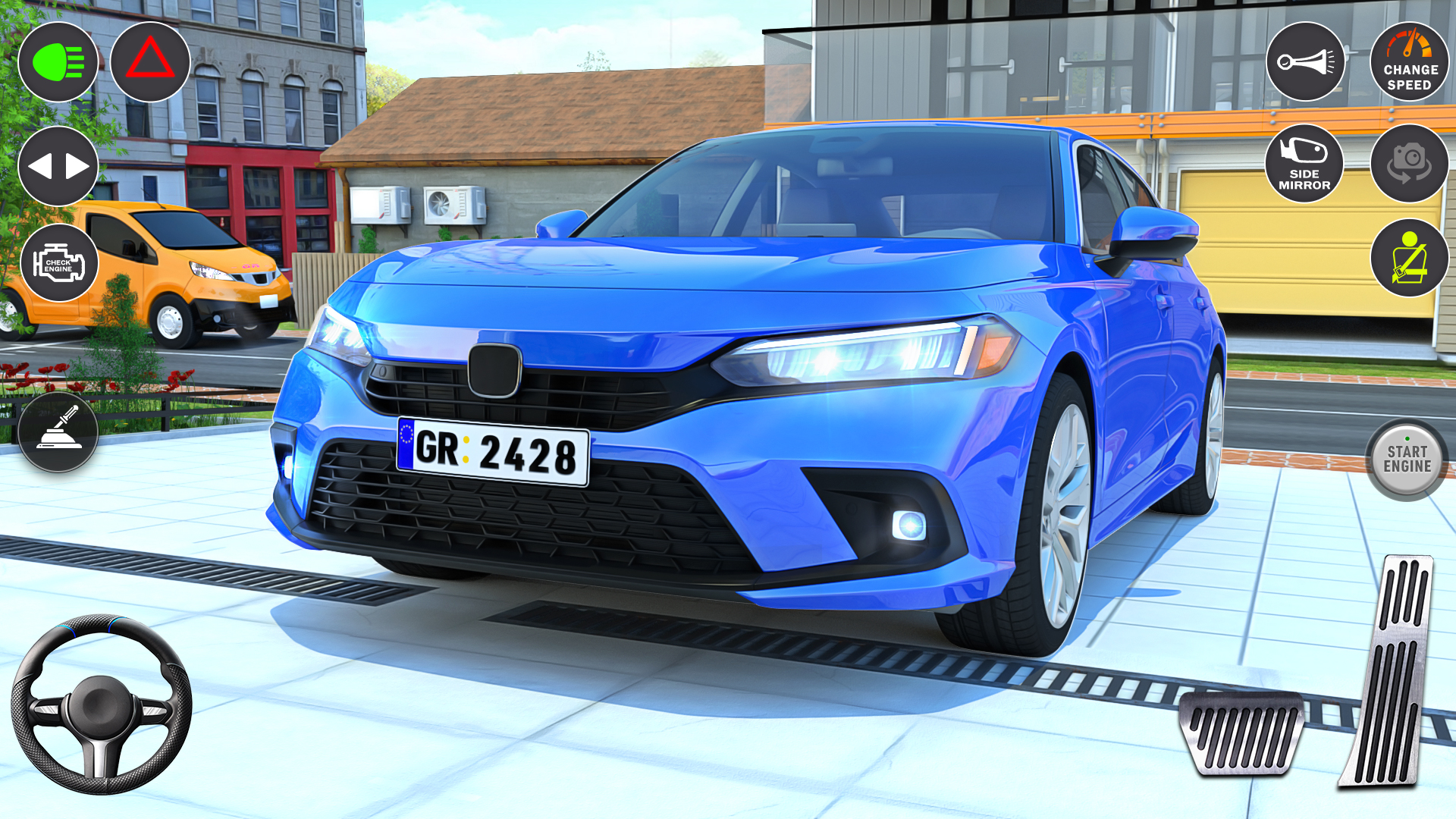 اسکرین شات 4 بازی Drift & Driving-Honda Civic 2