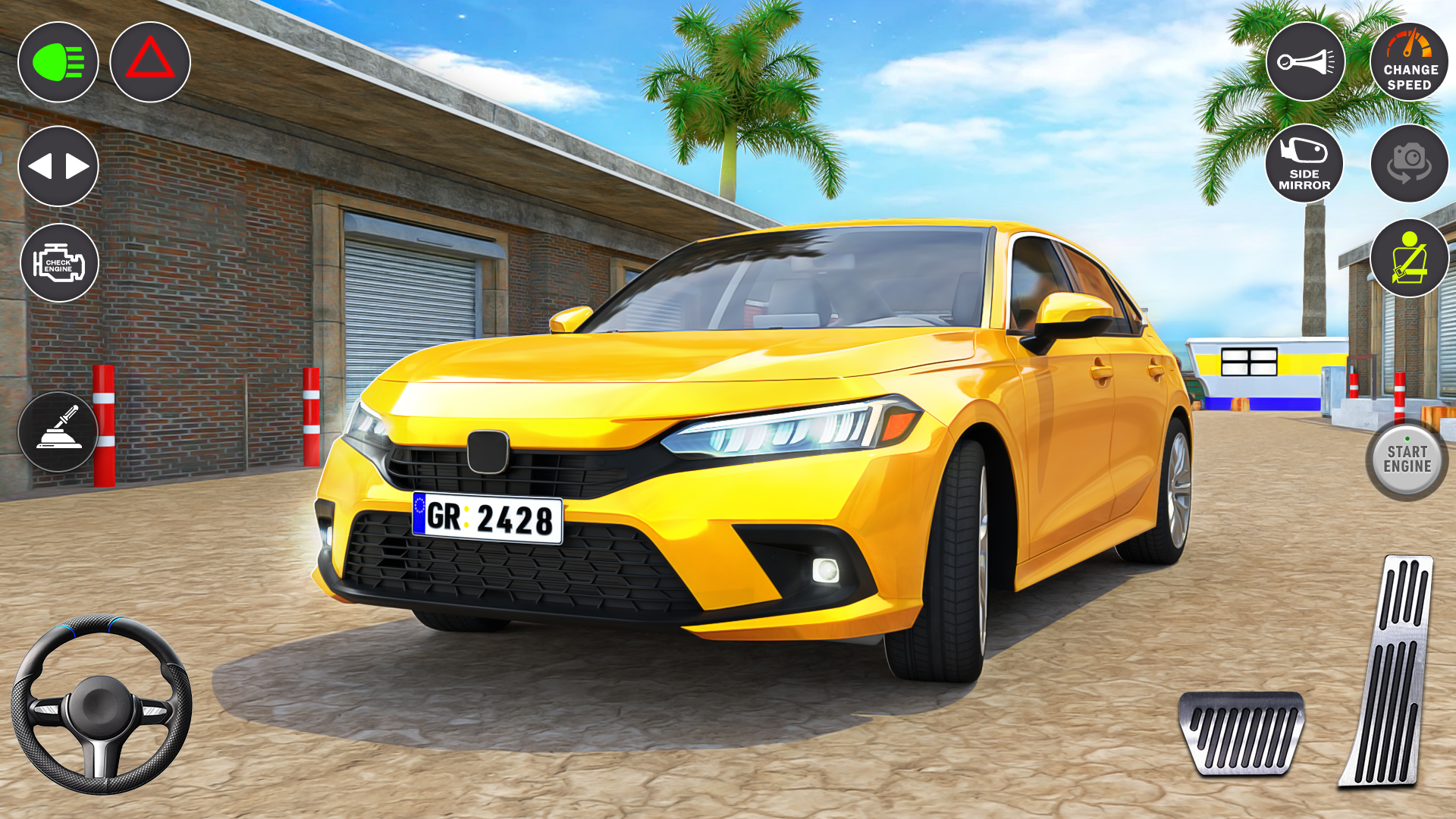 اسکرین شات 5 بازی Drift & Driving-Honda Civic 2