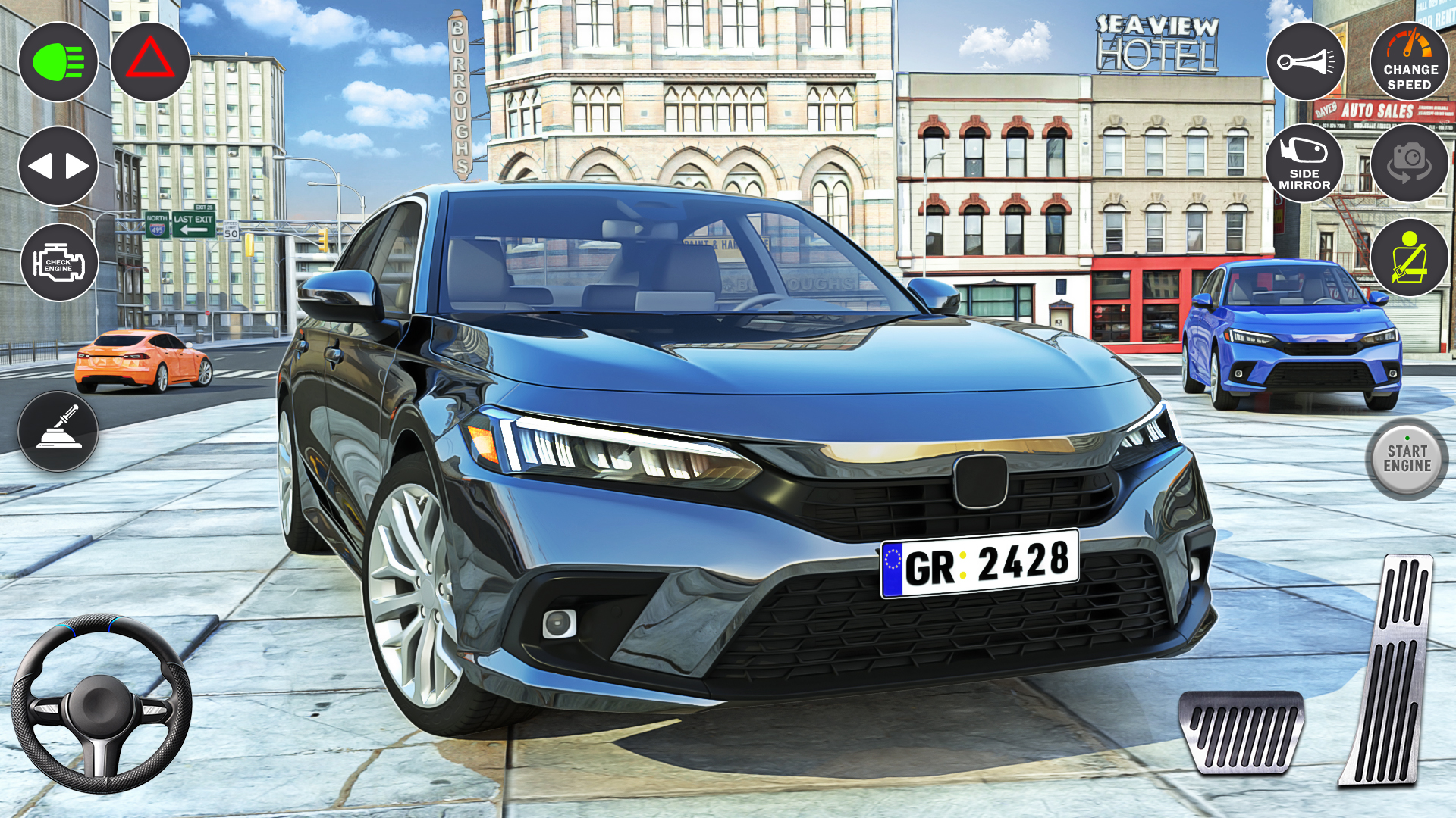 اسکرین شات 2 بازی Drift & Driving-Honda Civic 2
