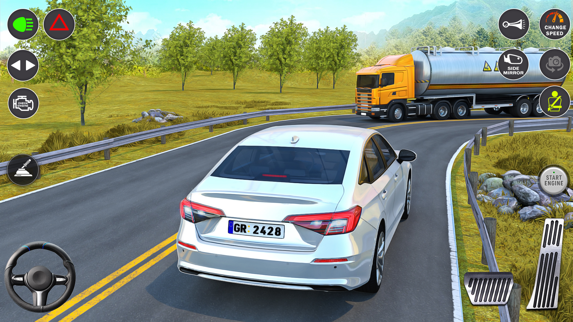 اسکرین شات 3 بازی Drift & Driving-Honda Civic 2