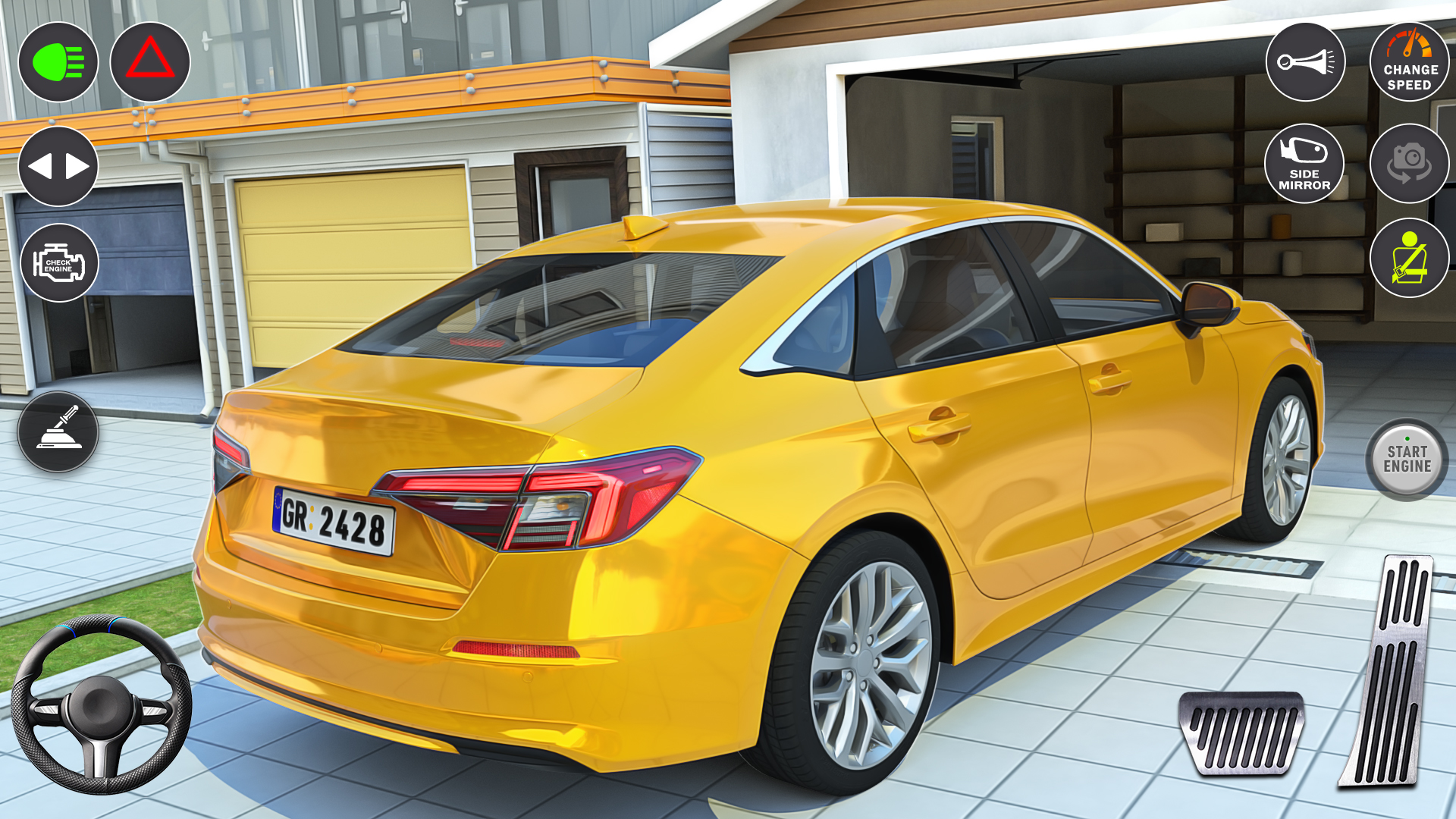 اسکرین شات 1 بازی Drift & Driving-Honda Civic 2