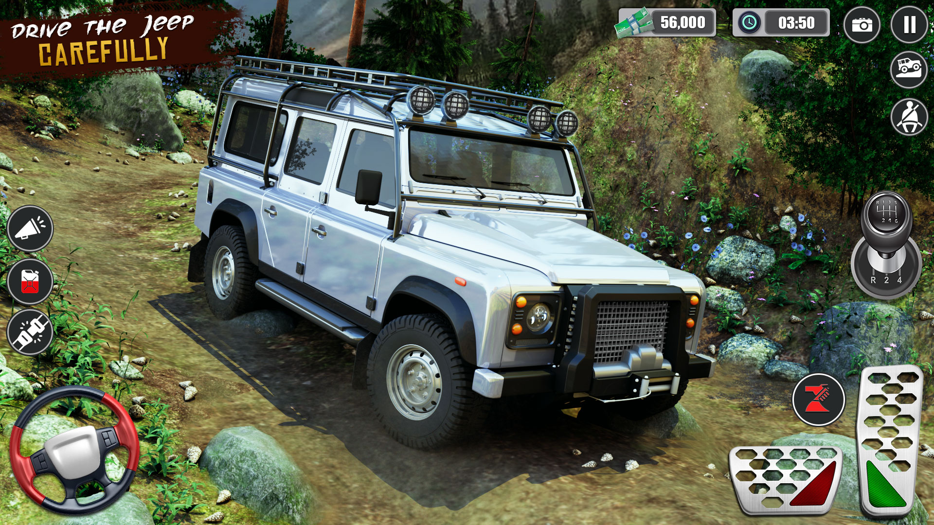 اسکرین شات 4 بازی Offroad Jeep Games 4x4 Truck