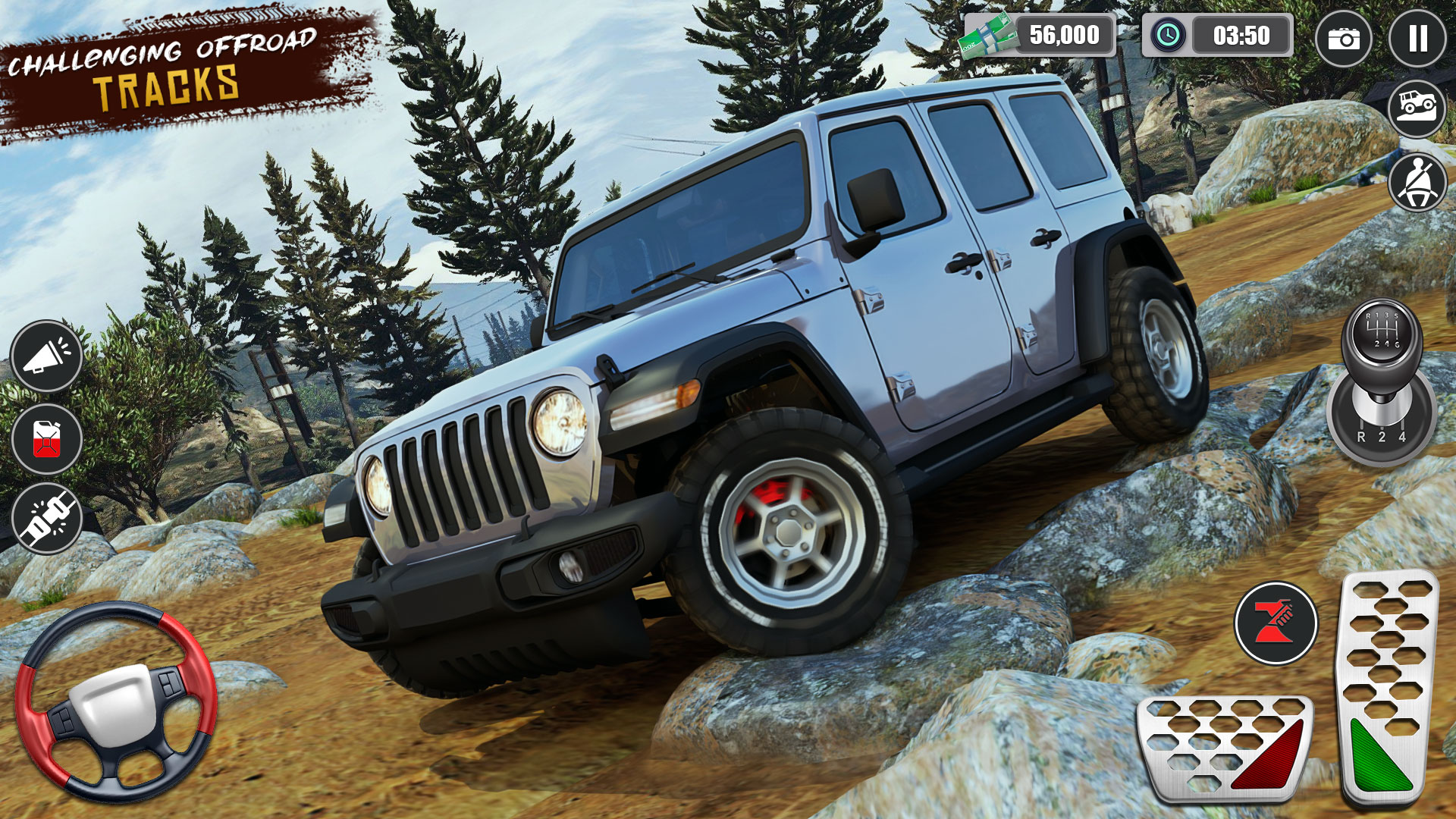 اسکرین شات 6 بازی Offroad Jeep Games 4x4 Truck