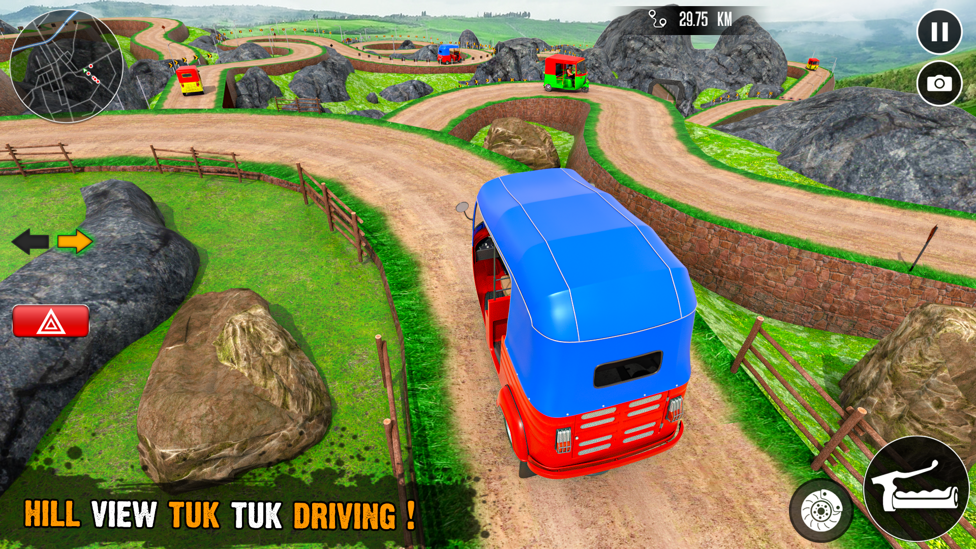 اسکرین شات 8 برنامه Tuk Tuk Auto Rickshaw Games