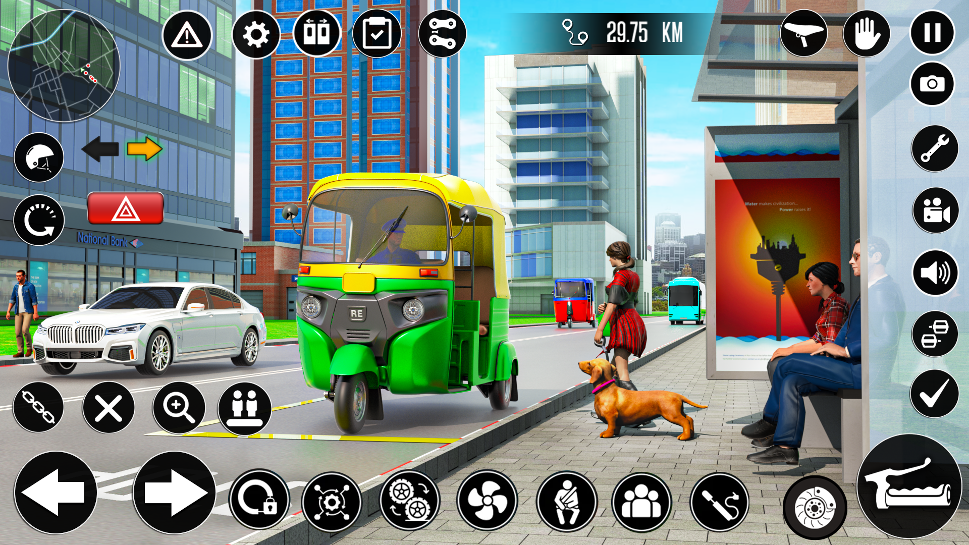 اسکرین شات 5 برنامه Tuk Tuk Auto Rickshaw Games