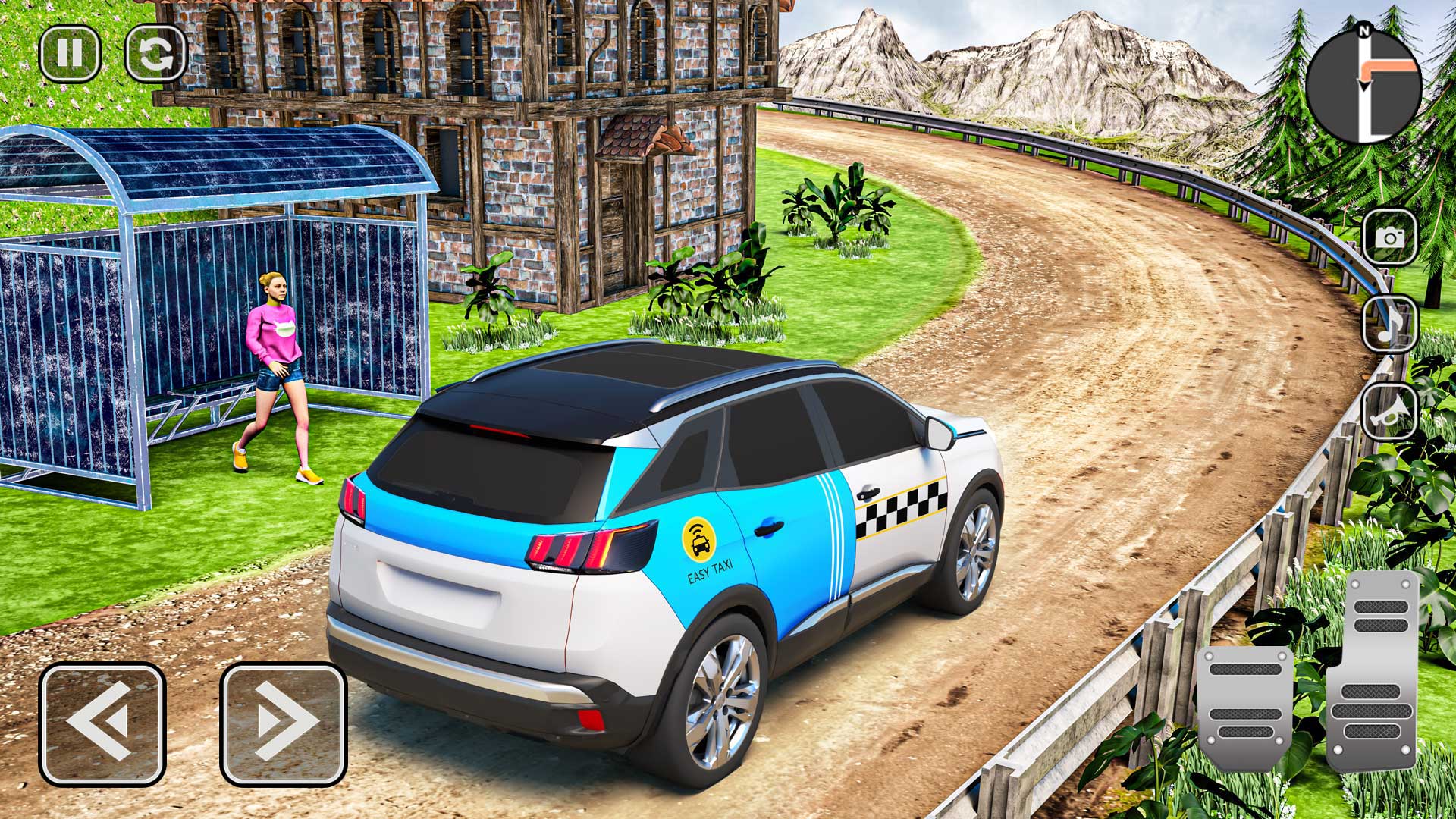 اسکرین شات 5 برنامه Taxi Games: Taxi Driving Games