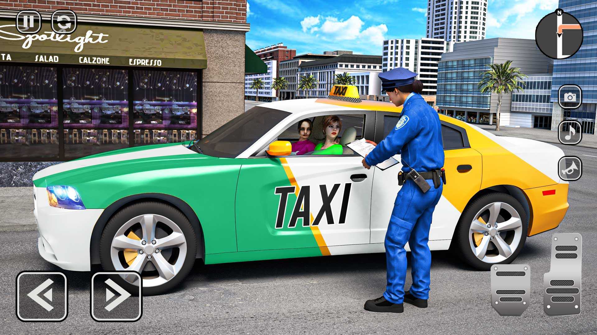 اسکرین شات 7 برنامه Taxi Games: Taxi Driving Games