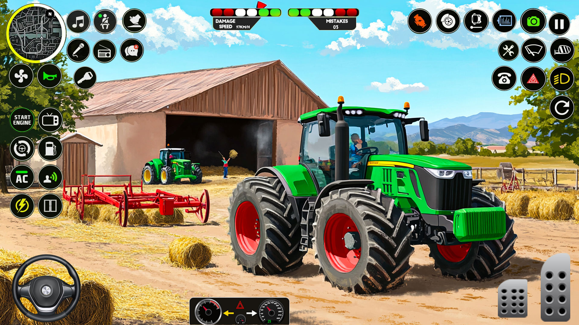 اسکرین شات 3 بازی Tractor Driver Tractor Farming