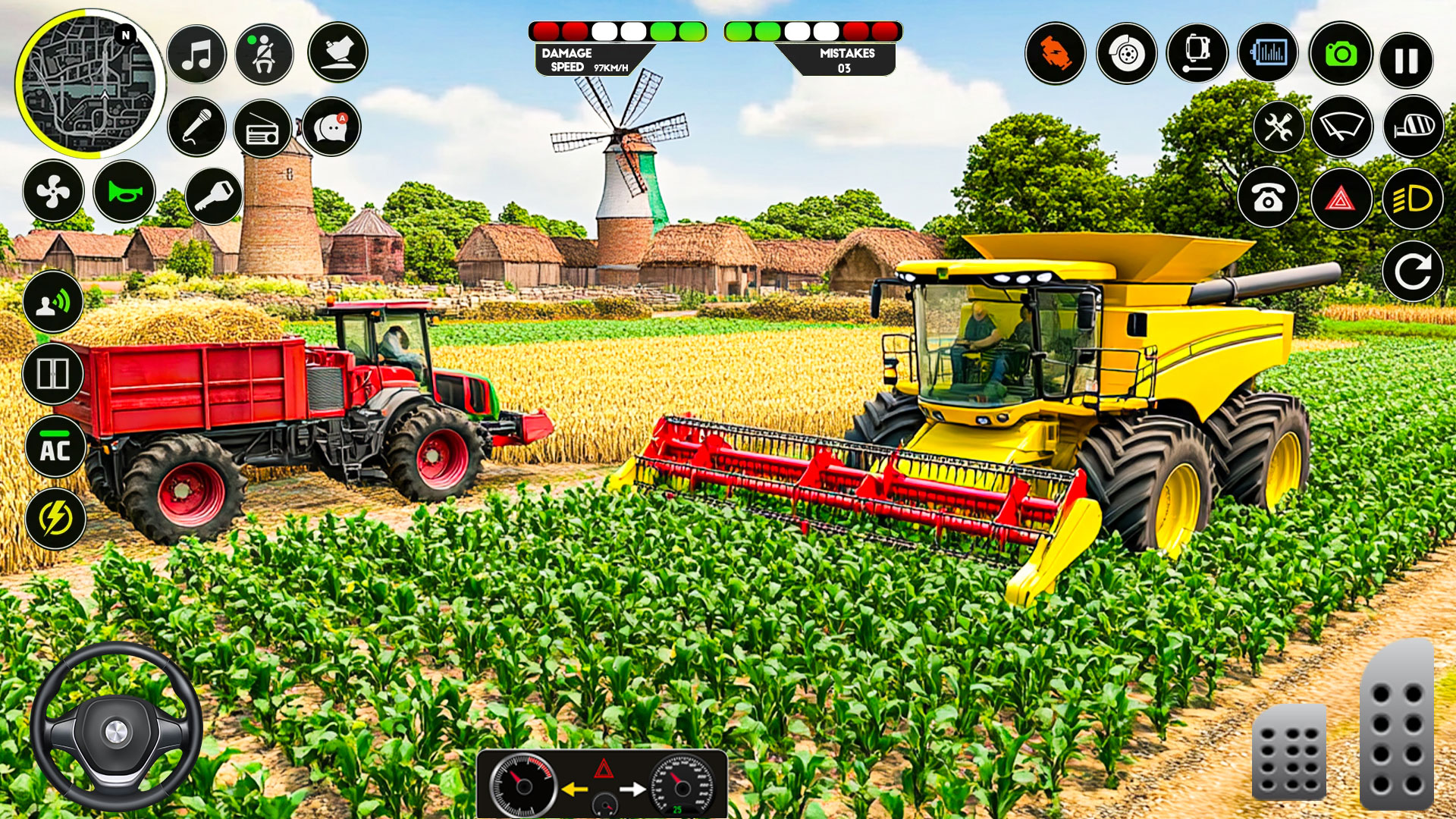 اسکرین شات 4 بازی Tractor Driver Tractor Farming