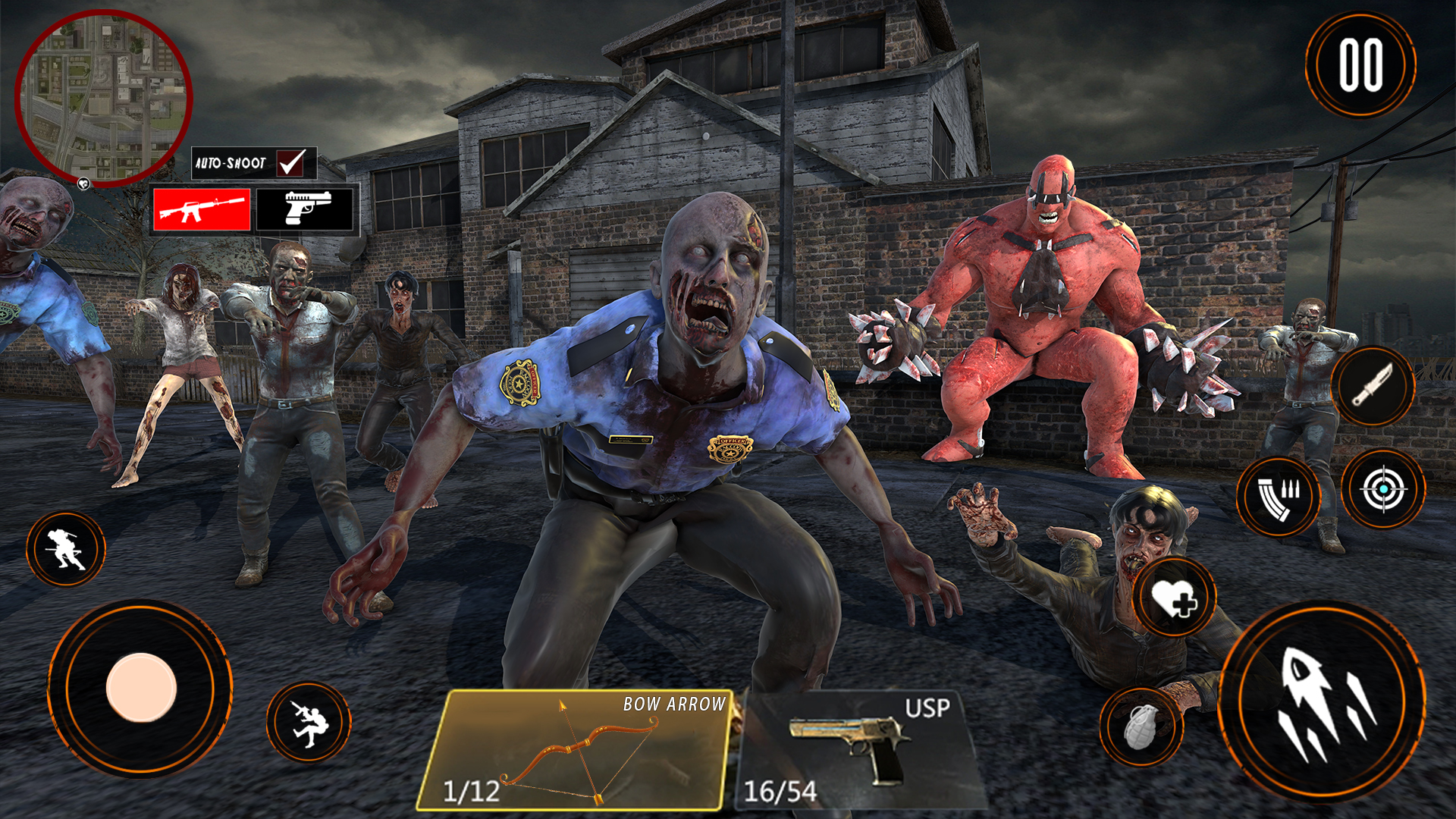 اسکرین شات 5 بازی Zombie War 3D: Zombie Games