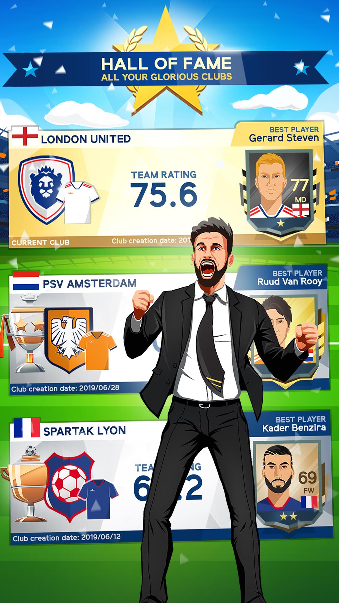 اسکرین شات 8 بازی Idle Eleven - Football tycoon