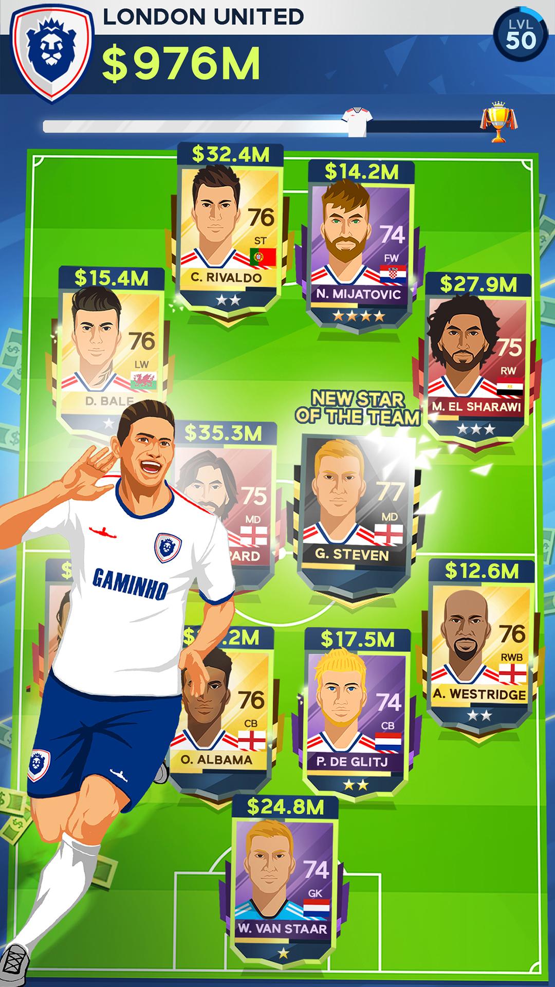 اسکرین شات 5 بازی Idle Eleven - Soccer tycoon