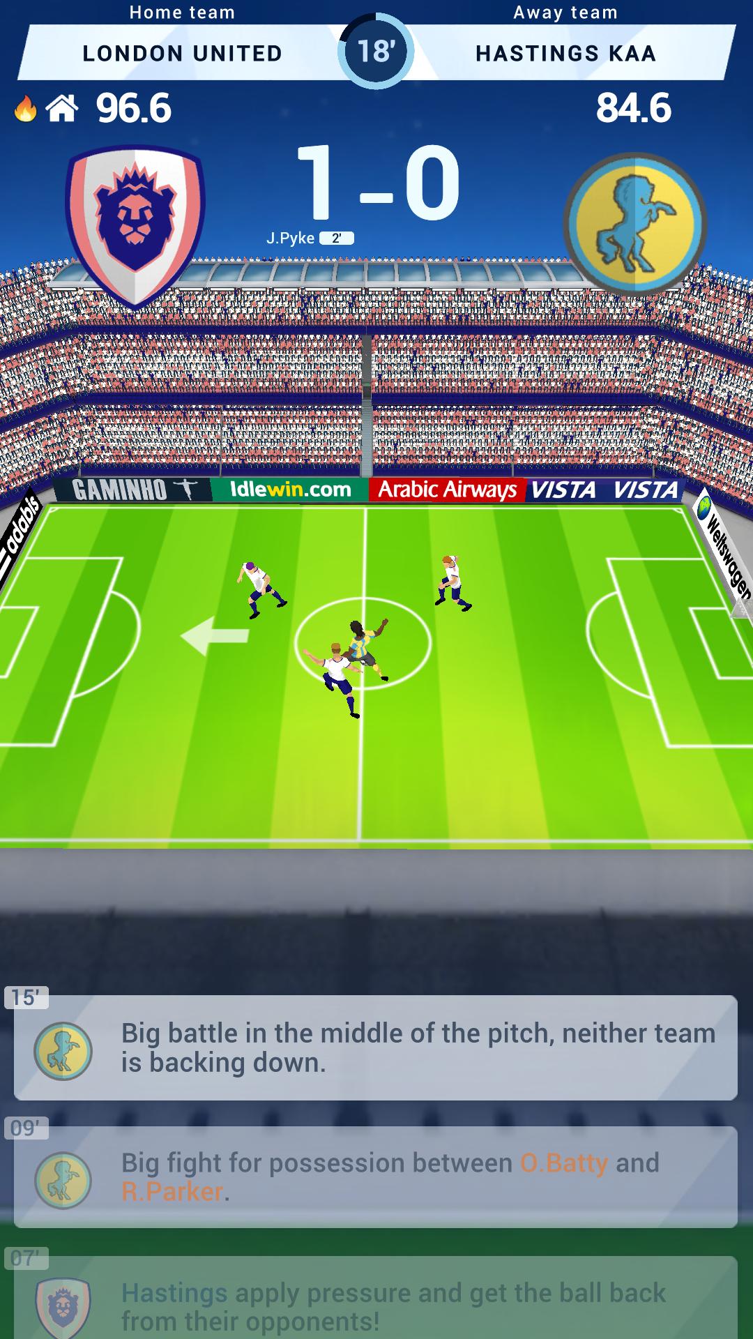 اسکرین شات 2 بازی Idle Eleven - Football tycoon