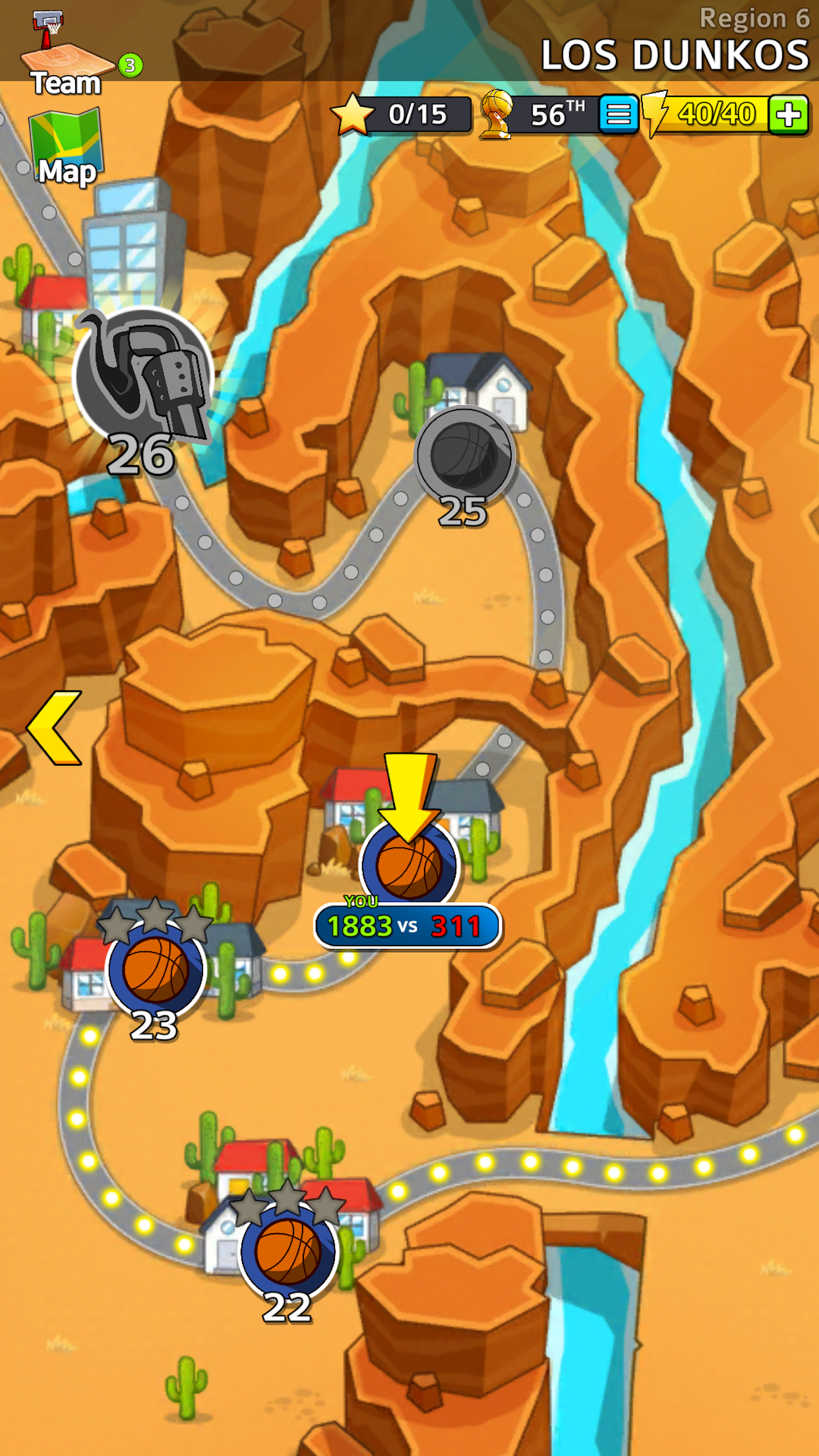 اسکرین شات 7 بازی Idle Five Basketball tycoon