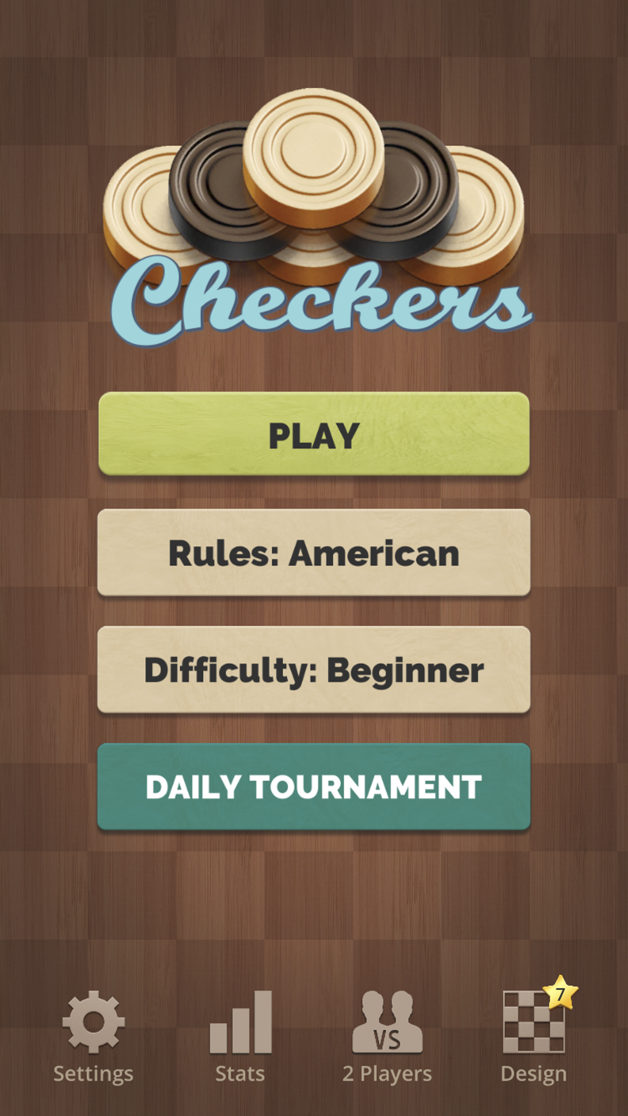 اسکرین شات 3 بازی Checkers