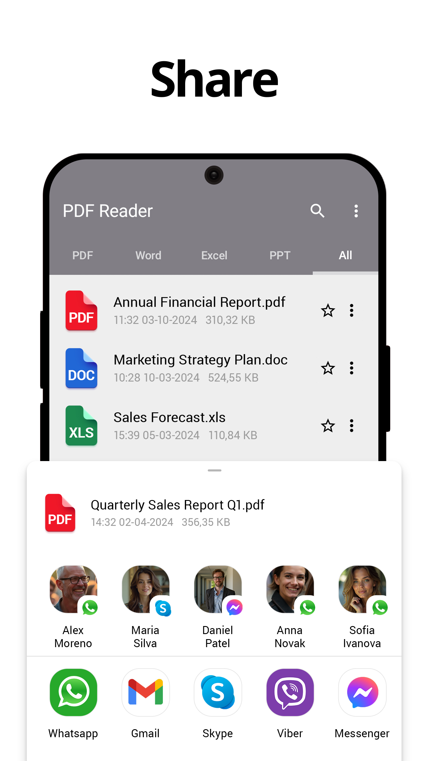 اسکرین شات 8 برنامه PDF Reader - PDF Scanner
