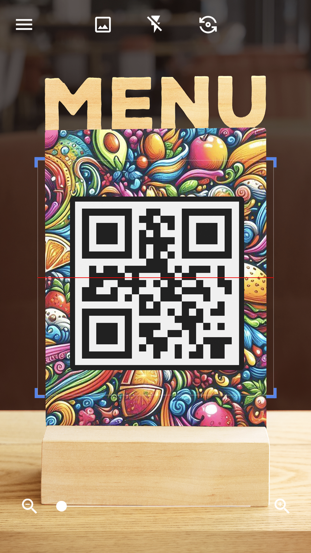 اسکرین شات 1 برنامه QR & Barcode Scanner