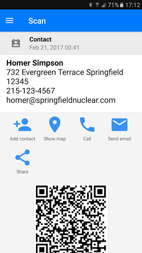 اسکرین شات 1 برنامه QR & Barcode Scanner PRO