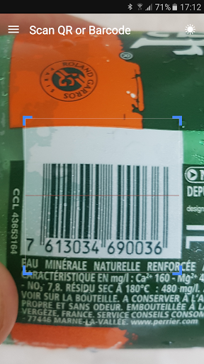 اسکرین شات 4 برنامه QR & Barcode Scanner PRO